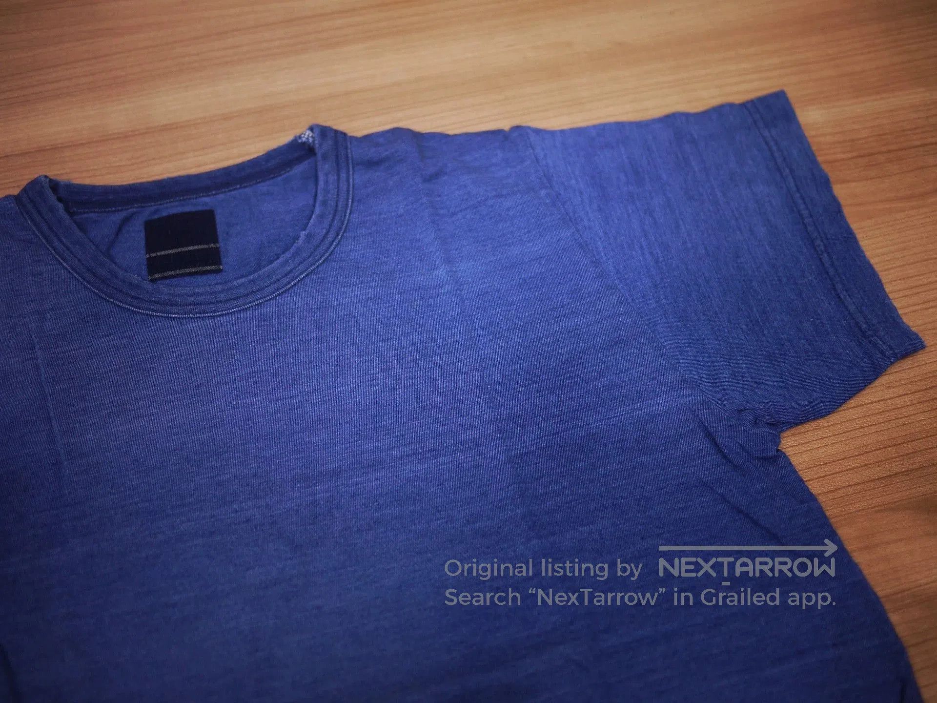 Visvim Blue Short Sleeve T-Shirt. Size US XXL / EU 58 / 5 - 3 Thumbnail