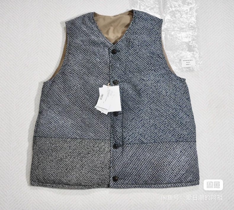 visvim ICT KORA DOWN VEST （VT.SHIBORI） Visvim VISVIM 24 ICT KORA DOWN VEST (VT.SHIBORI) | Grailed