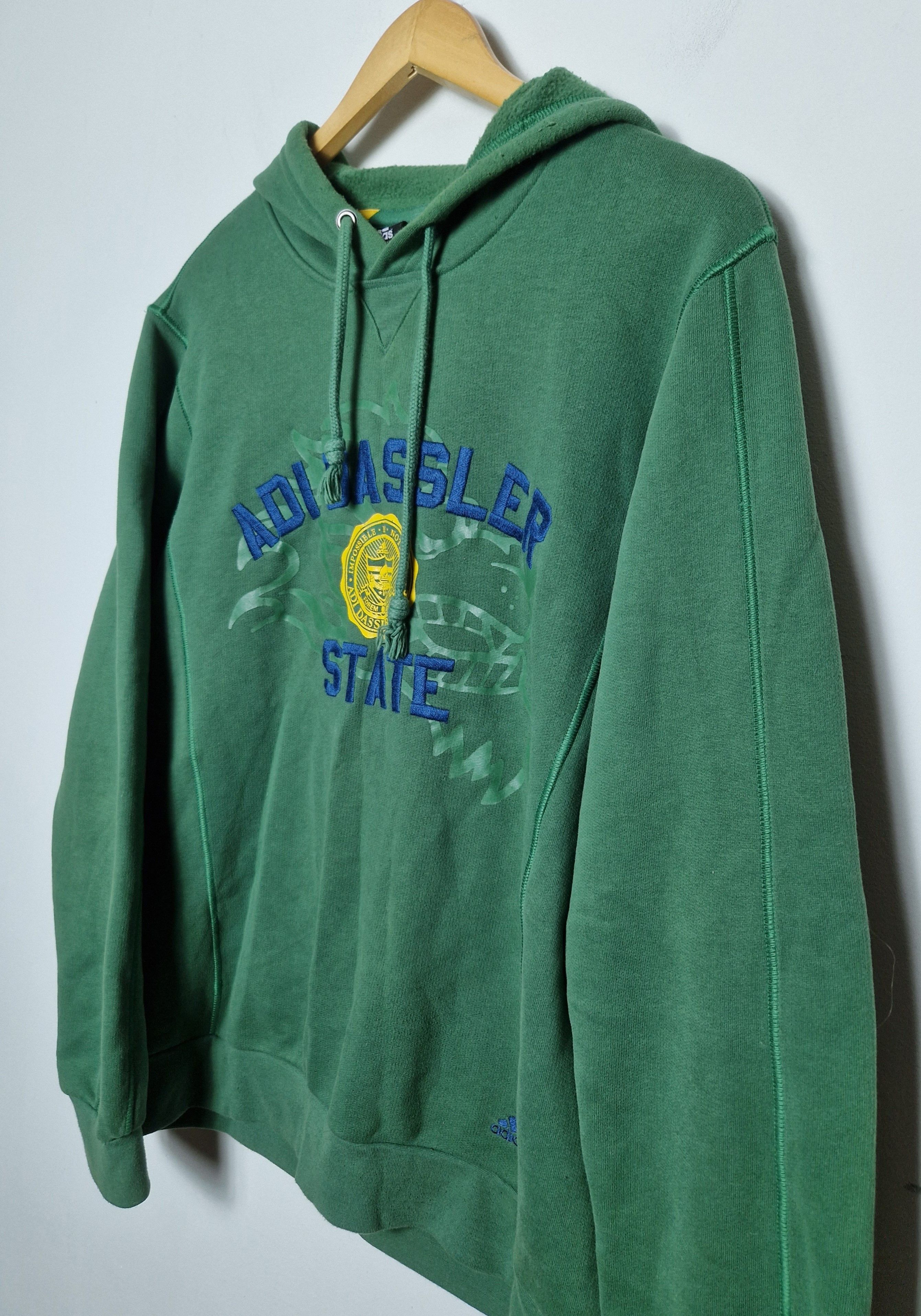 Adidas × Vintage Adidas Adi Dassler ADU vintage y2k university hoodie Size US L / EU 52-54 / 3 - 4 Thumbnail