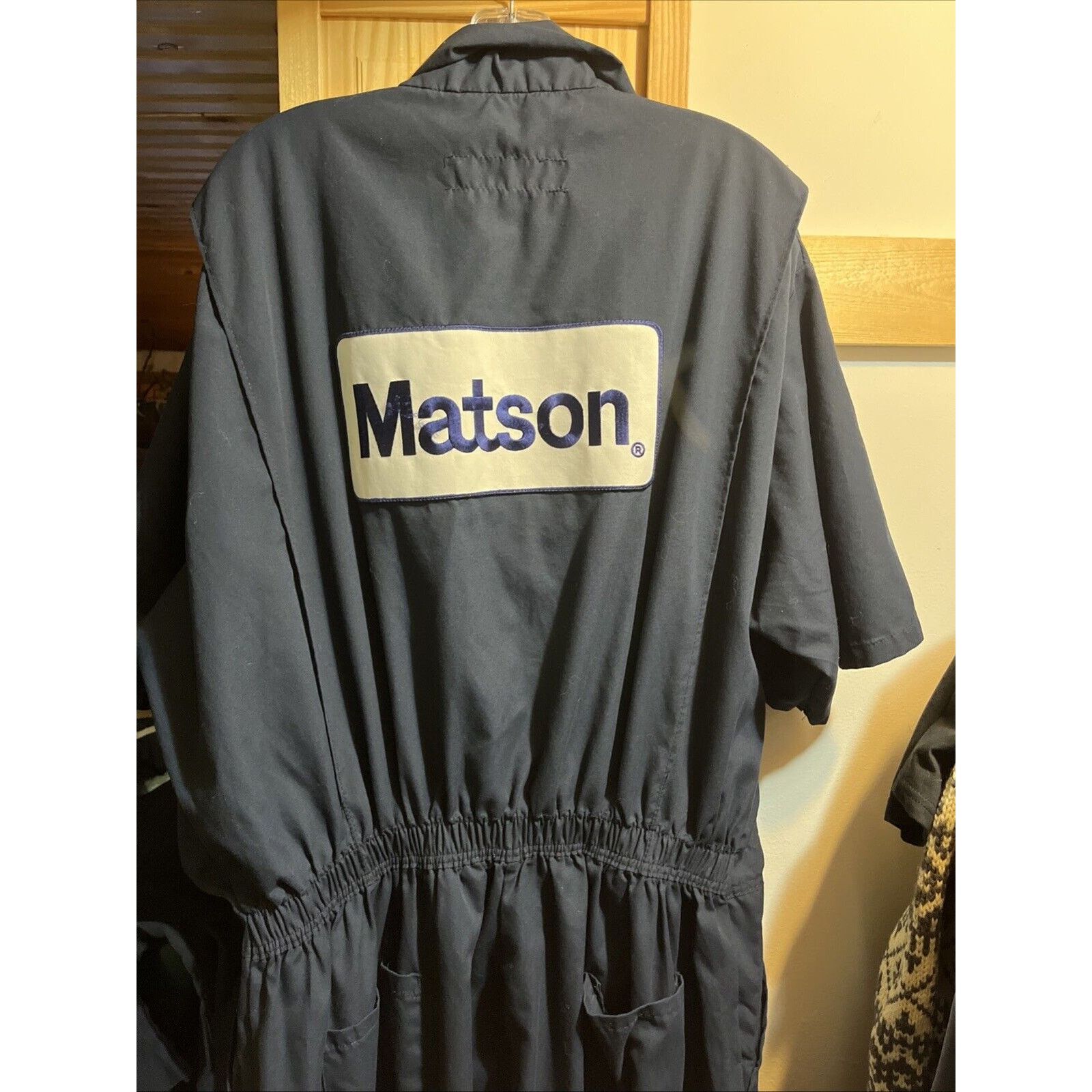 Other GCA Matson Coveralls Mens 4XL Industrial Cotton Blue 42x32 Size US 42 / EU 58 - 6 Thumbnail