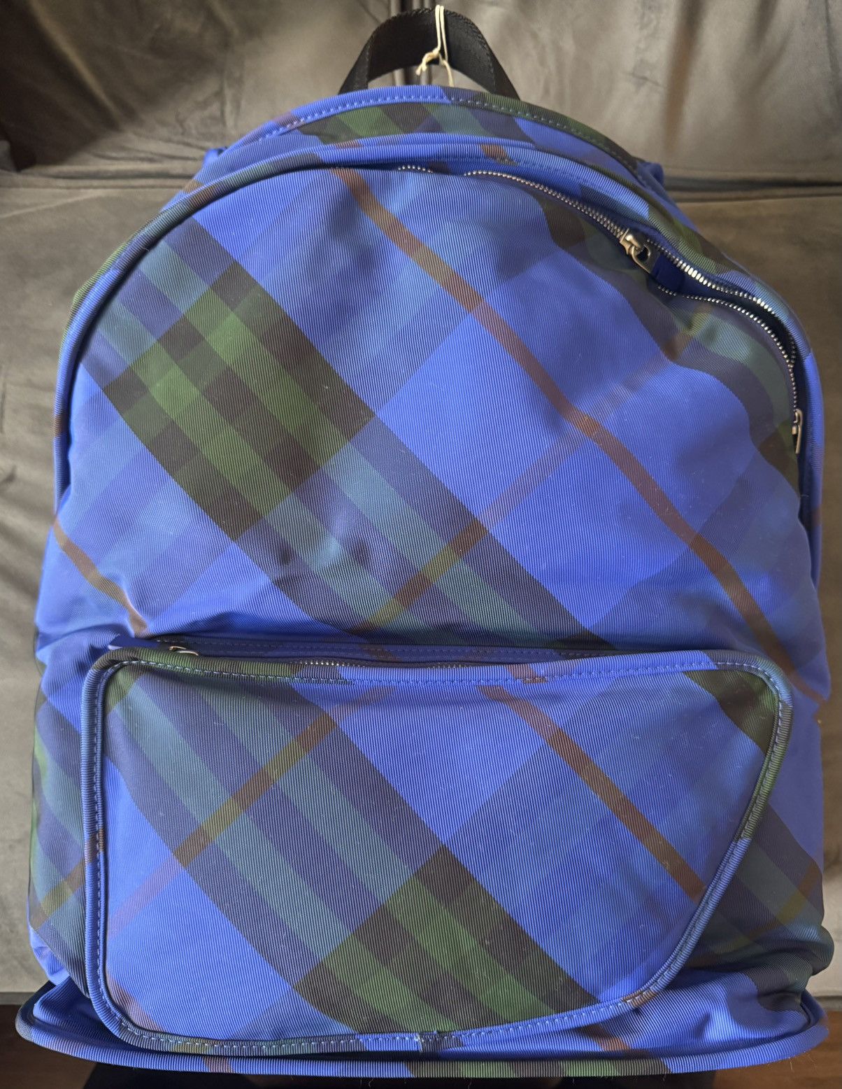 Burberry Burberry Shield Vintage Knight Large Check Print Backpack Size ONE SIZE - 1 Thumbnail
