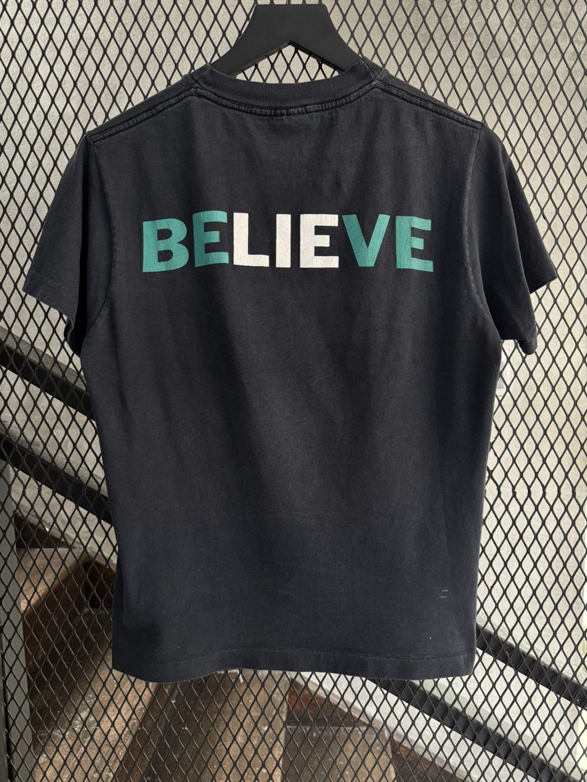 Marilyn Manson × Vintage Vintage GRAIL RARE 1996 Marilyn Manson Believe Jesus Tee Size US S / EU 44-46 / 1 - 6 Thumbnail
