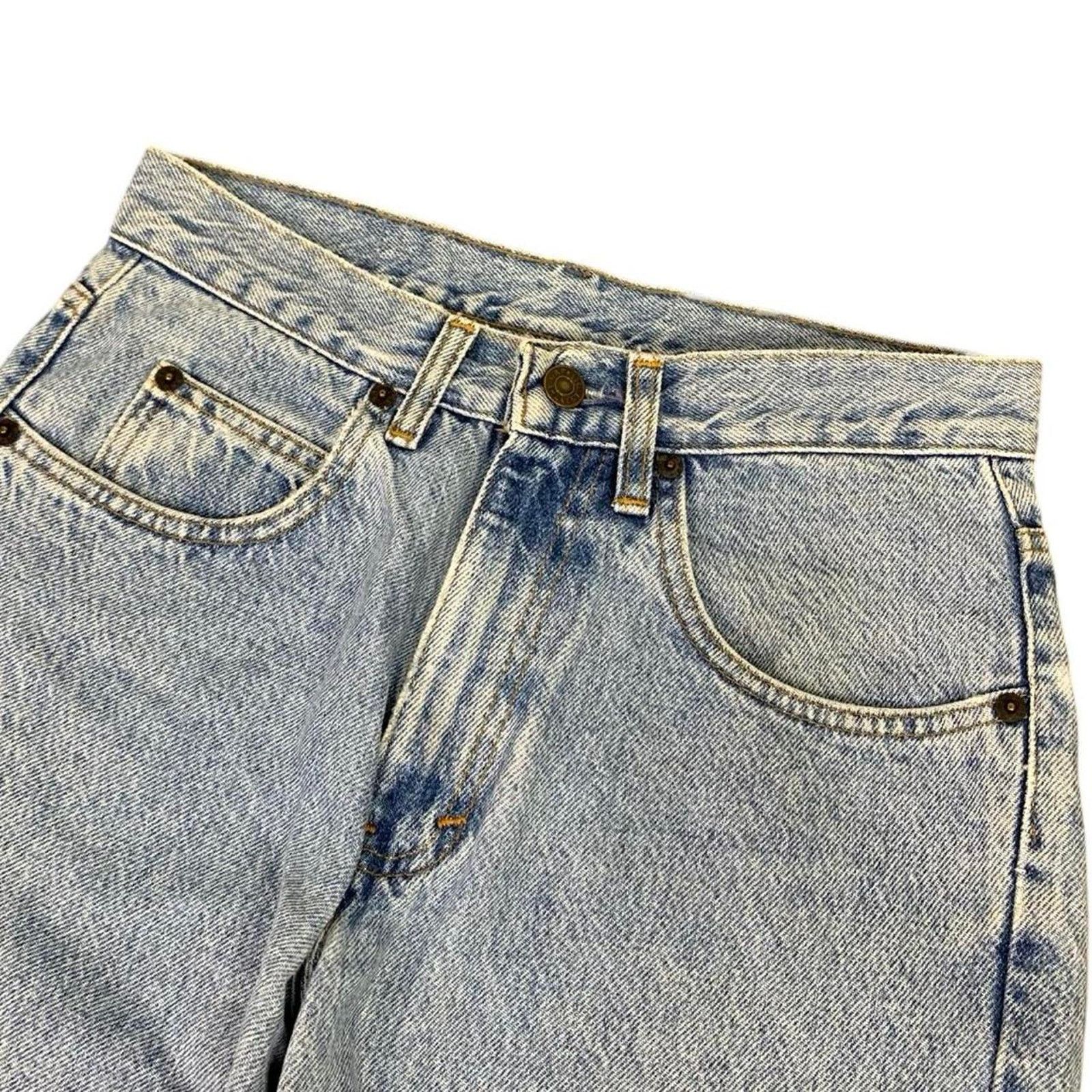 Gap × Vintage Vintage 90s GAP Women’s Light Wash Blue Jeans Size 28" / US 6 / IT 42 - 4 Thumbnail