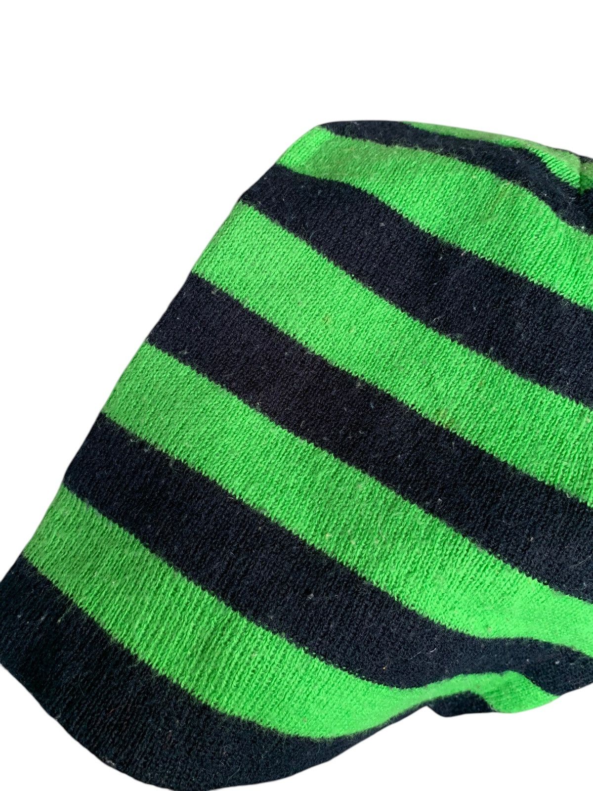 Japanese Brand × Kapital × Vintage Stripe Streetwear Winter Sessions Rare Hairy Beanie Hats Size ONE SIZE - 9 Thumbnail