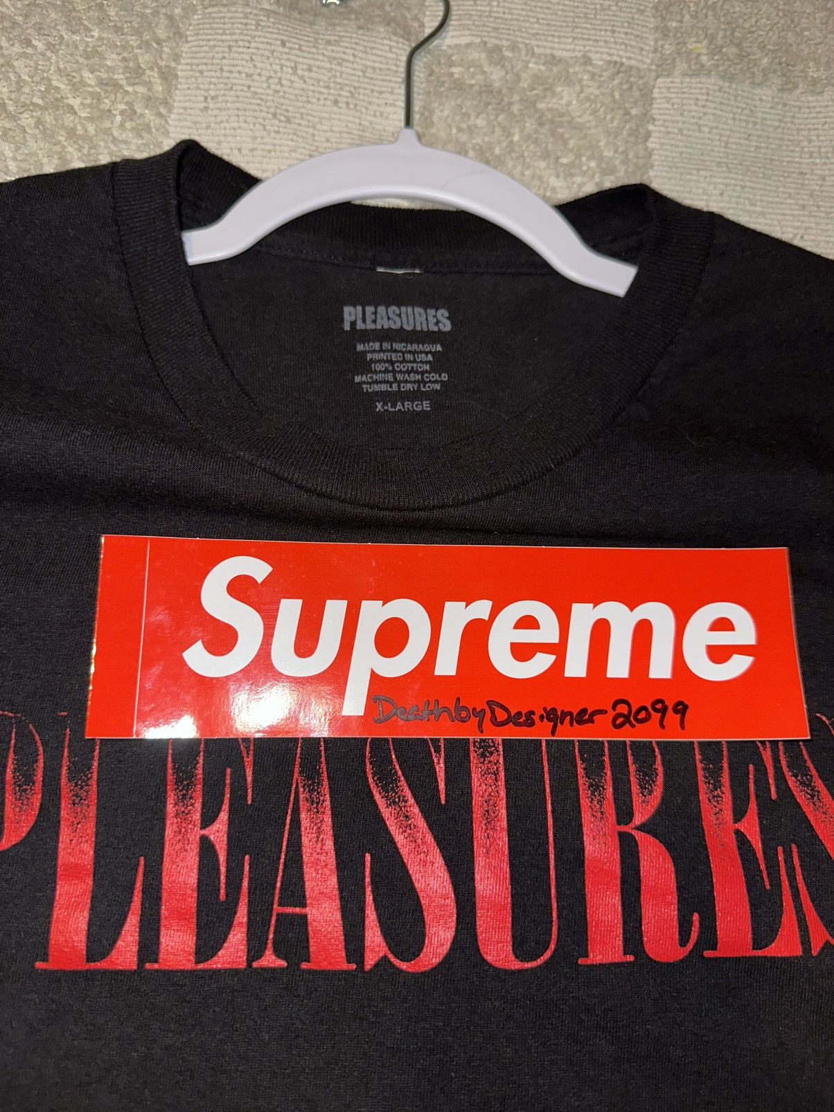 Pleasures PLEASURES tee Size US L / EU 52-54 / 3 - 2 Thumbnail