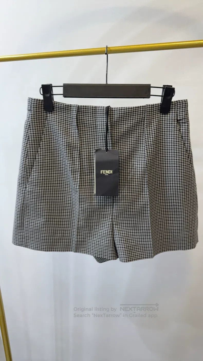 Fendi Fendi Plaid Shorts Size 25" / US 0 / IT 36 - 7 Thumbnail