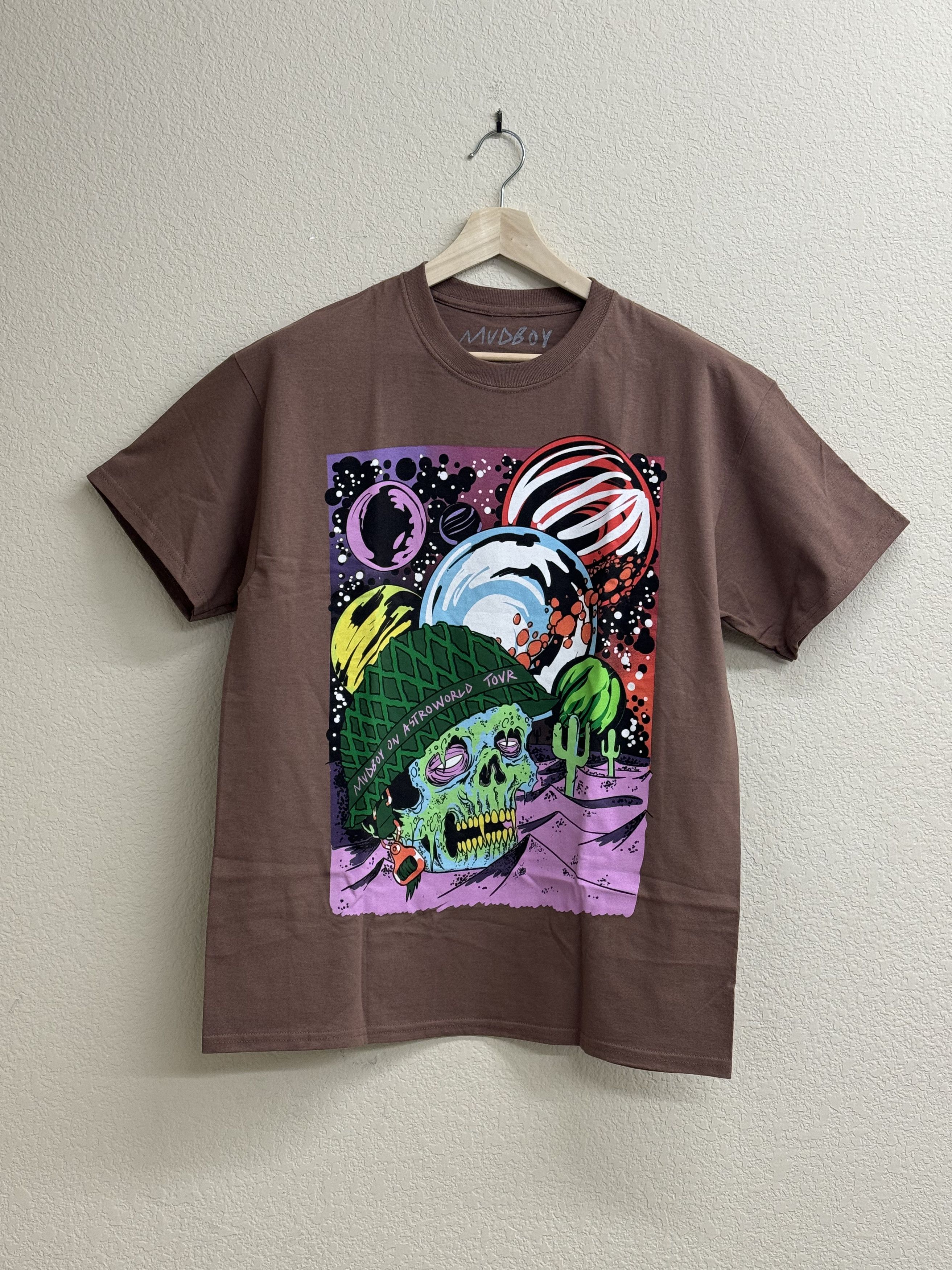 Band Tees × Travis Scott Sheck Wes Astroworld Tour Mudboy Tee - L Size US L / EU 52-54 / 3 - 1 Thumbnail