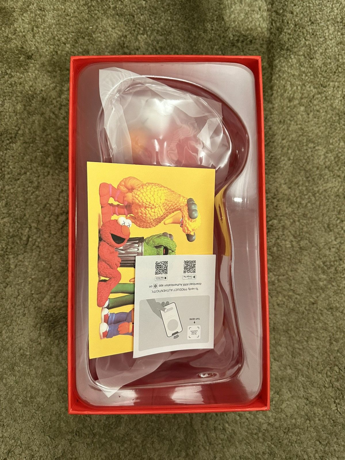 Kaws KAWS x Sesame Street Full Set Elmo Bert Ernie Oscar Big Bird Size ONE SIZE - 2 Thumbnail