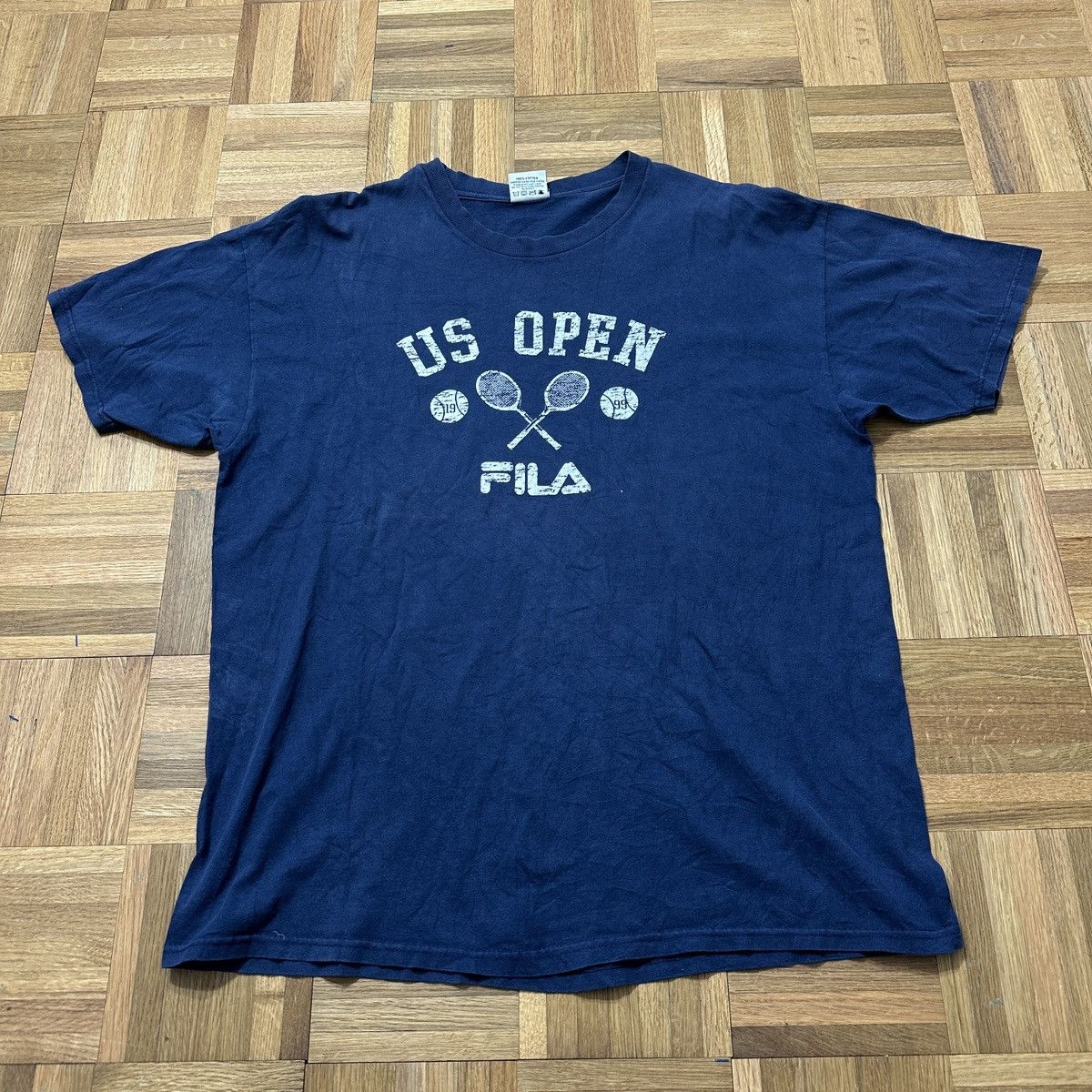 Fila Vintage 1999 US Open tee Size US L / EU 52-54 / 3 - 1 Thumbnail