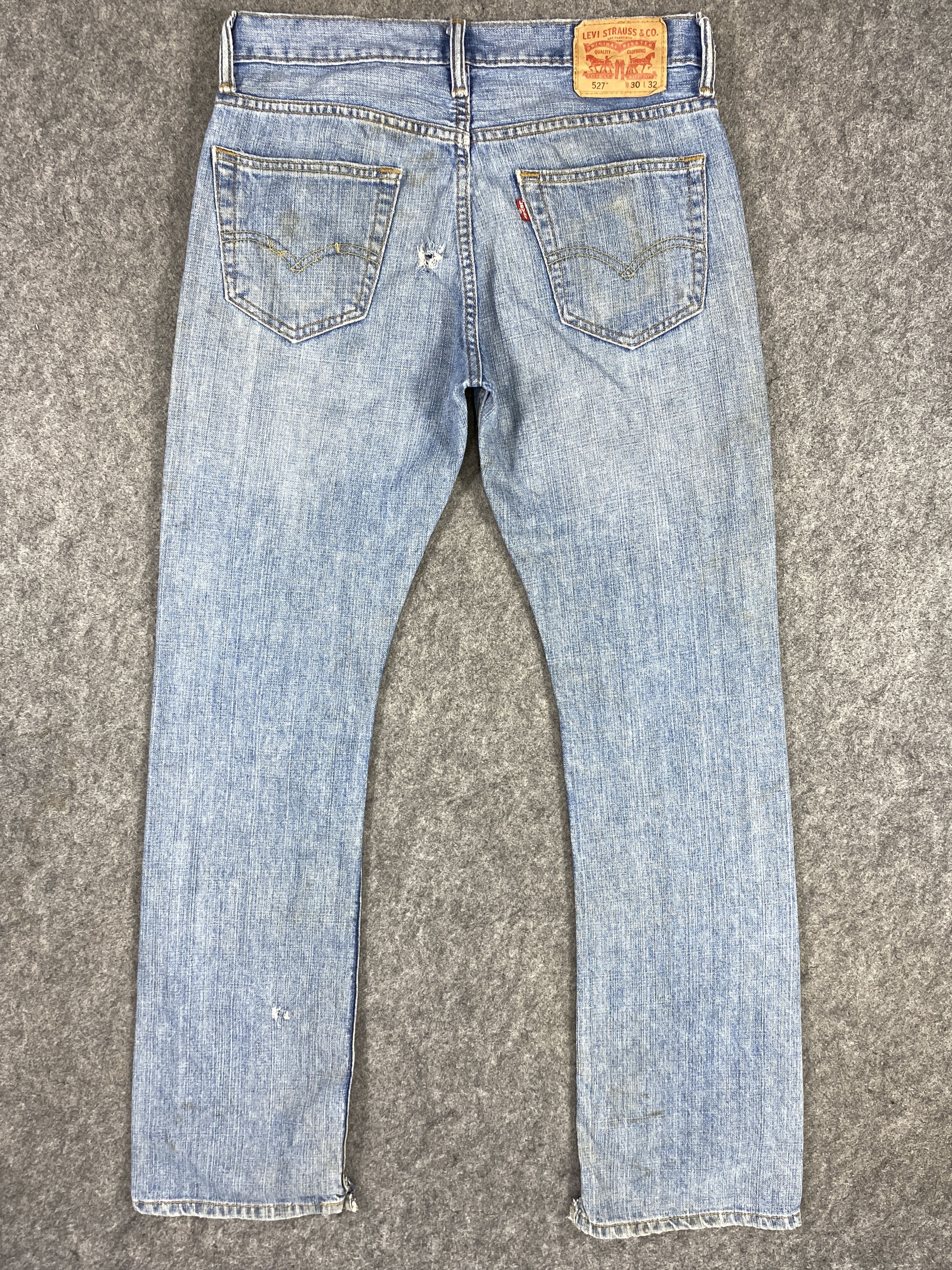Levi's Faded Blue Vintage Levi's 527 30x32.5 Denim -JN1754 Size US 30 / EU 46 - 2 Thumbnail