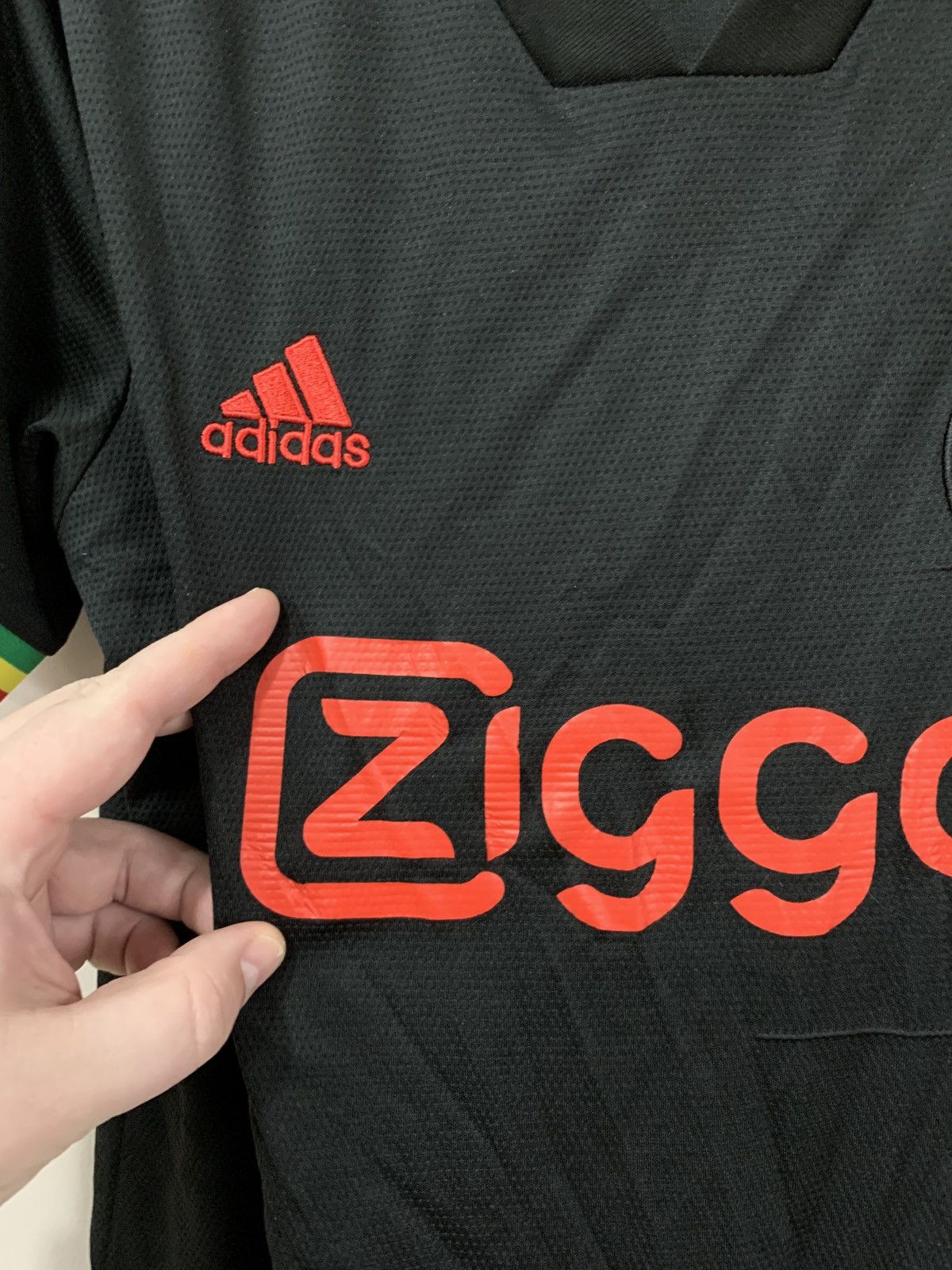 Adidas Ajax Amsterdam Football Shirt Bob Marley Soccer Jersey Sz M Size US M / EU 48-50 / 2 - 5 Thumbnail