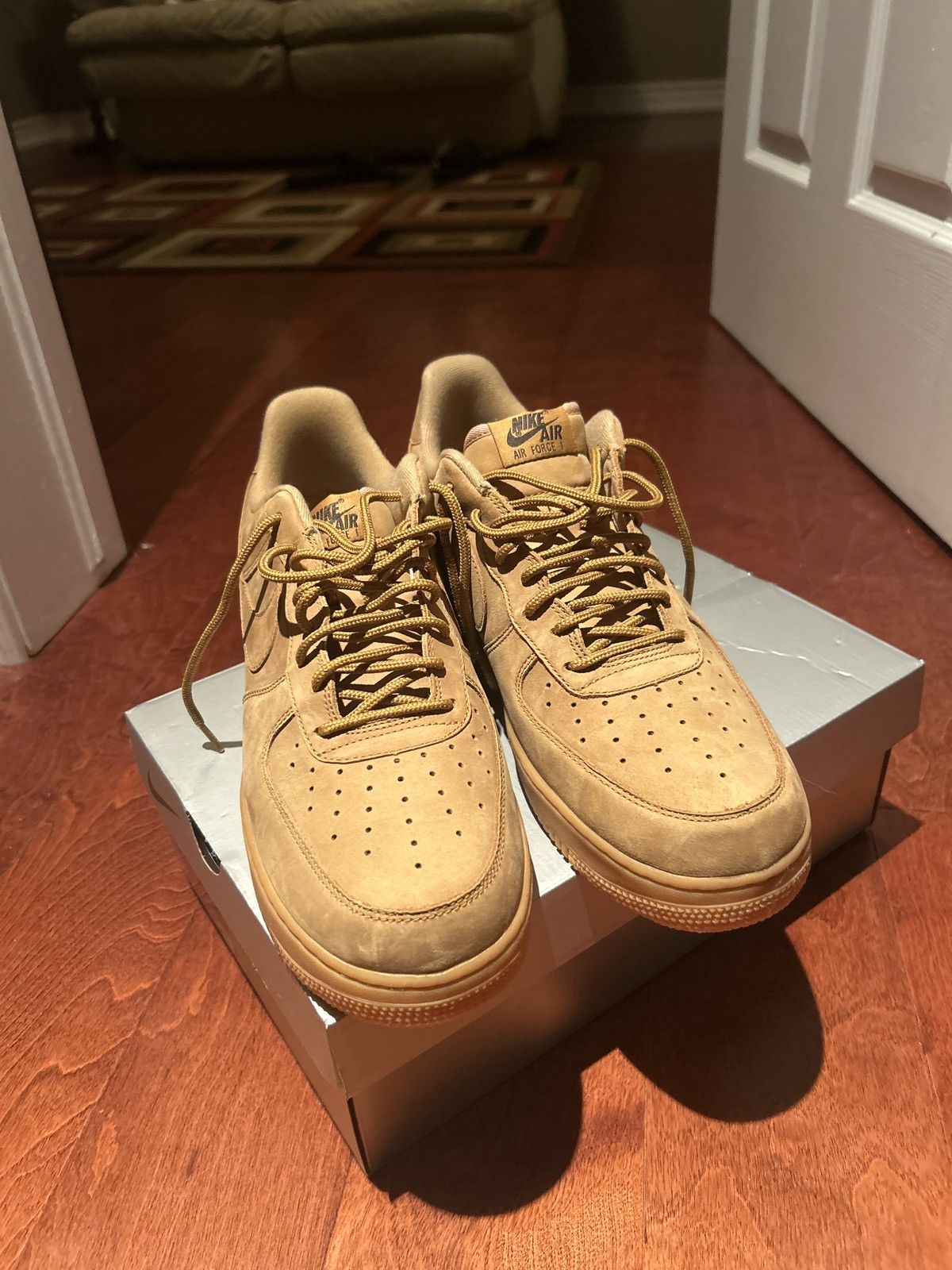 Nike Air Force 1 “Wheat” Size US 12 / EU 45 - 6 Thumbnail