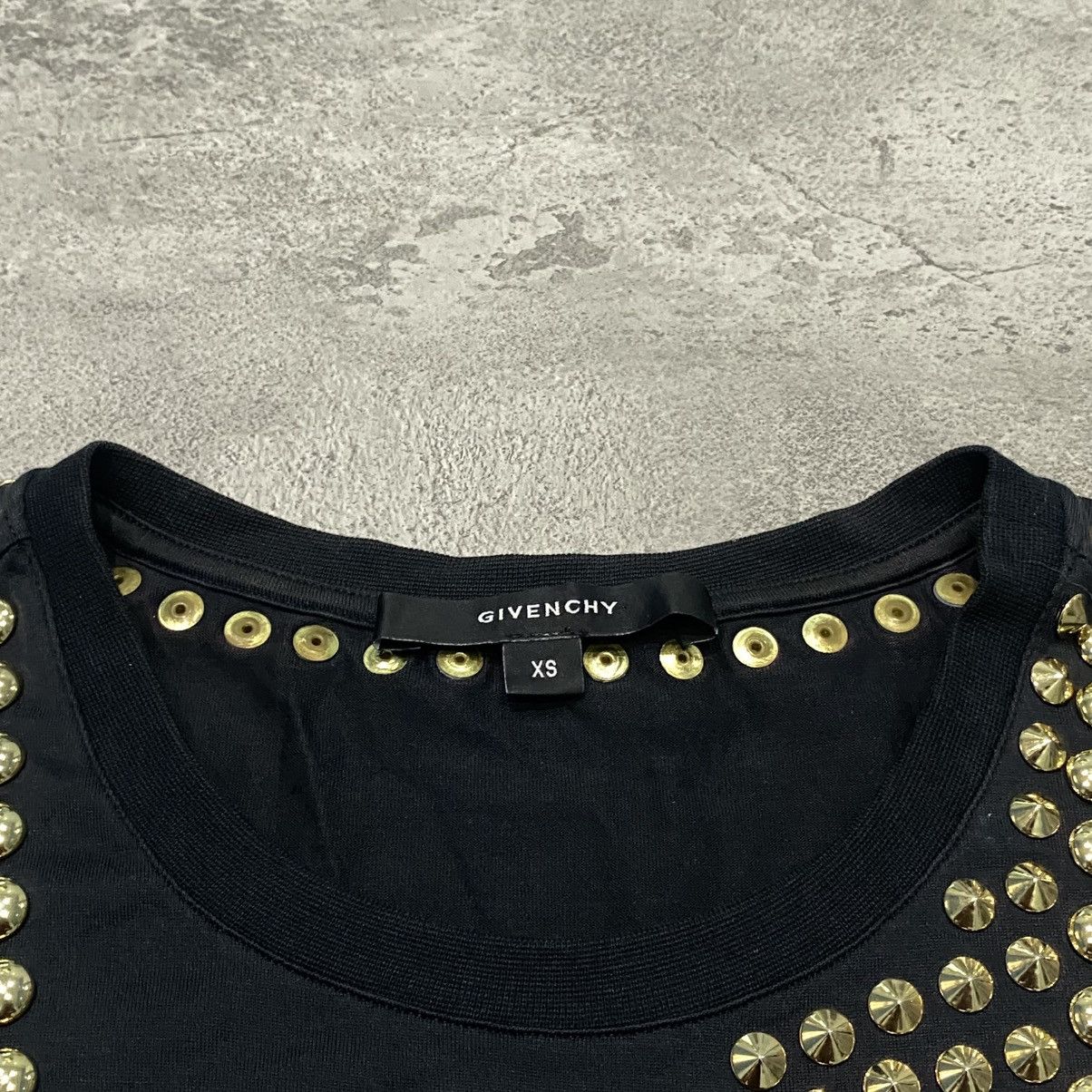 Givenchy Givenchy Gold Studded Tshirt Size US XS / EU 42 / 0 - 2 Thumbnail