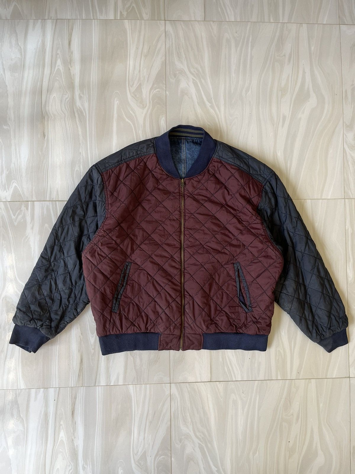 Faded Glory × Japanese Brand Faded glory reversible bomber jacket Size US XL / EU 56 / 4 - 2 Thumbnail