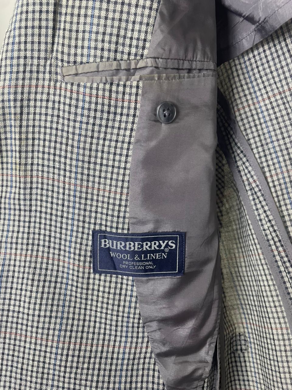 Burberry × Vintage Burberry Men Blazer Size US L / EU 52-54 / 3 - 9 Thumbnail