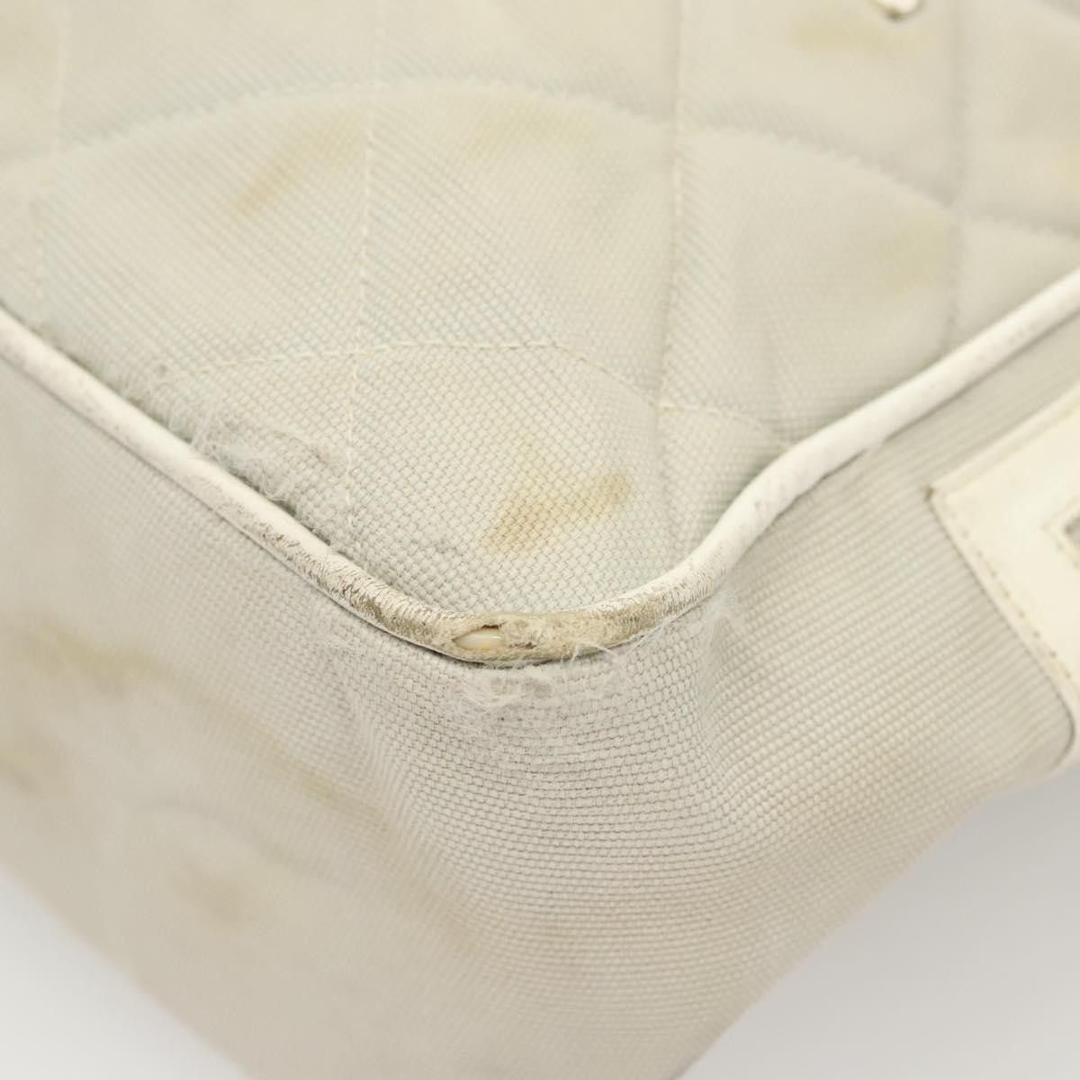 Chanel CHANEL Shoulder Bag Canvas Gray Silver CC Size ONE SIZE - 15 Thumbnail