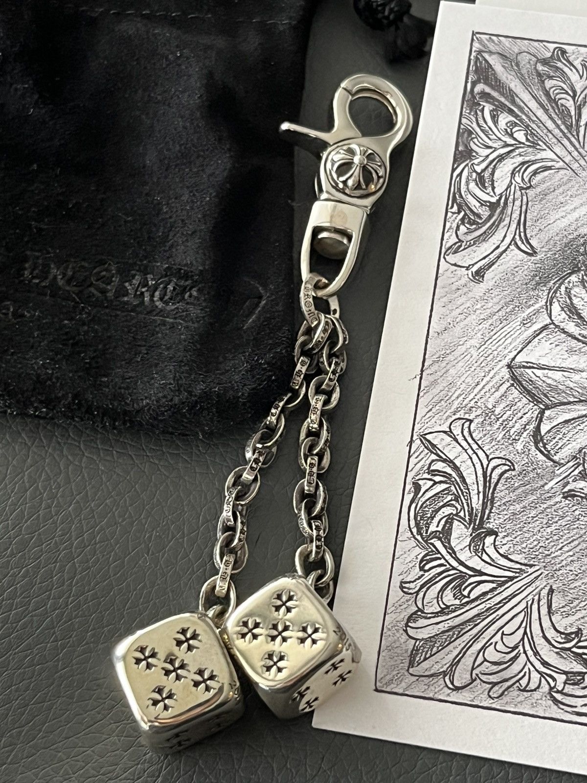 Take A Look About Chrome Hearts Dice Chain