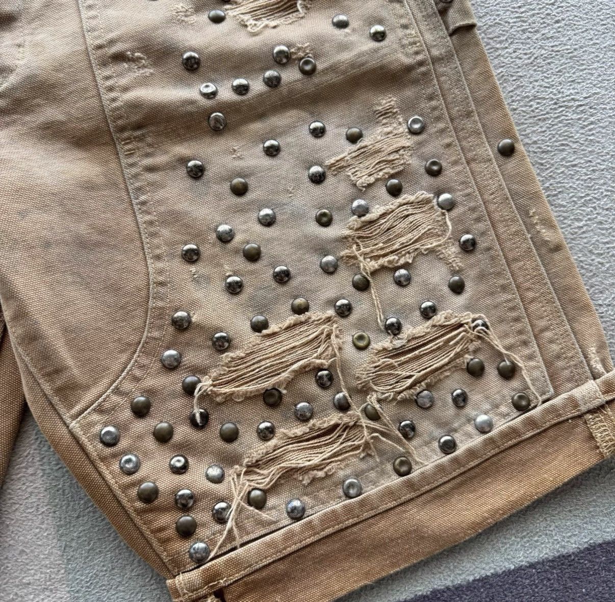 Denim & Supply Ralph Lauren Ralph Lauren Denim Supply Rivet Canvas Shorts K22 Size US 30 / EU 46 - 3 Thumbnail