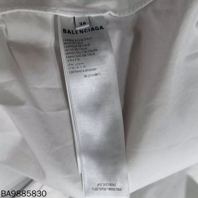 Balenciaga Balenciaga size 38 Short sleeve shirt with monogram logo sh Size US M / EU 48-50 / 2 - 6 Thumbnail