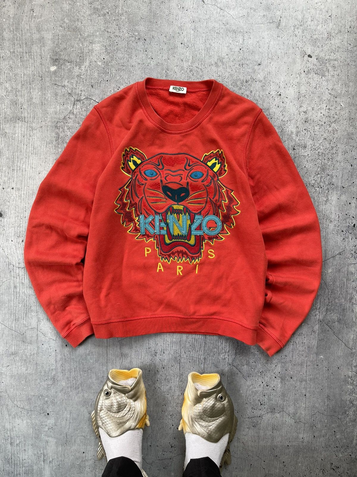 Kenzo 🐯 KENZO PARIS SWEATSHIRT Size M / US 6-8 / IT 42-44 - 1 Thumbnail