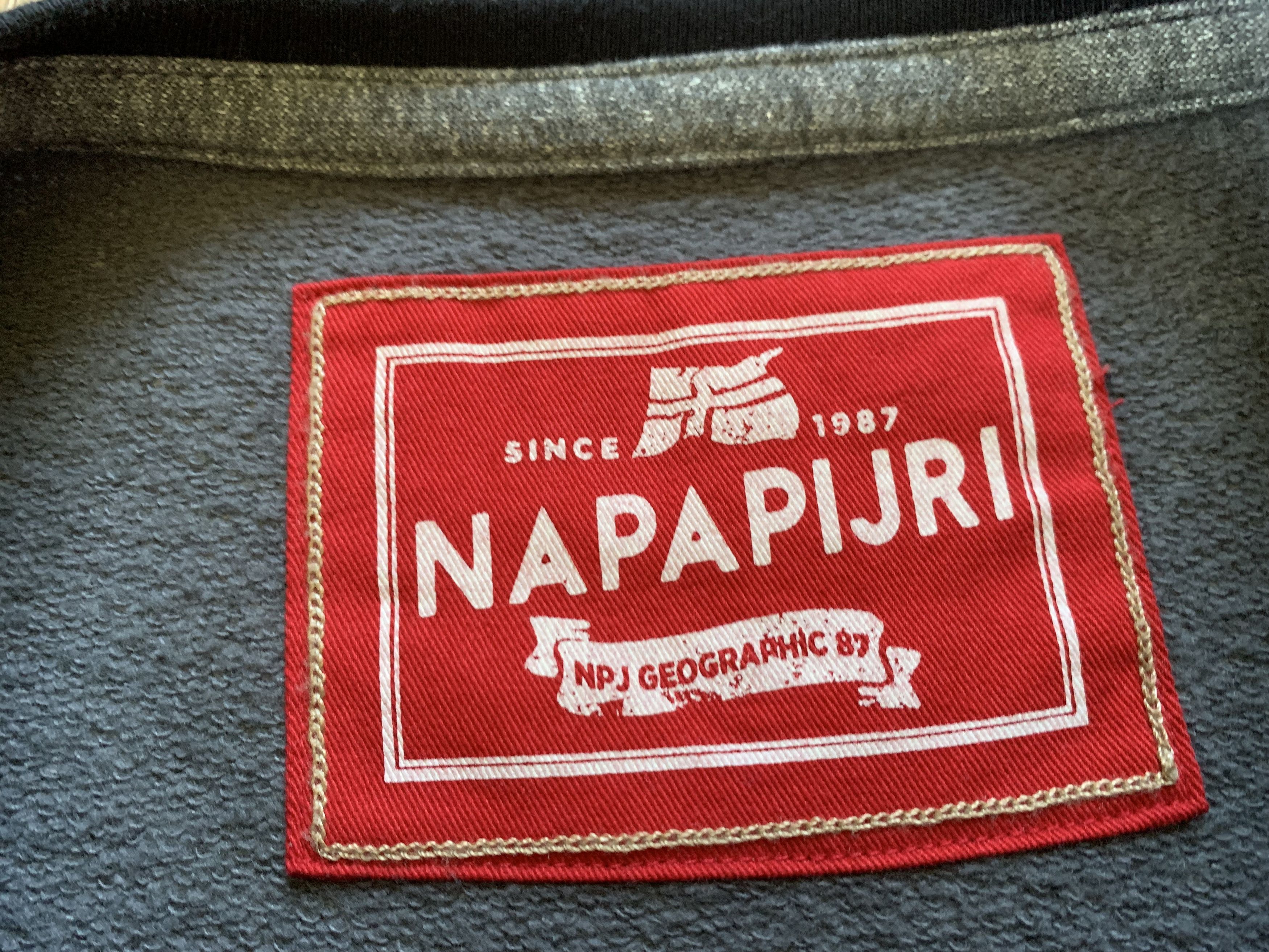 Napapijri Napapijri Cotton Sweatshirt Size US L / EU 52-54 / 3 - 6 Thumbnail