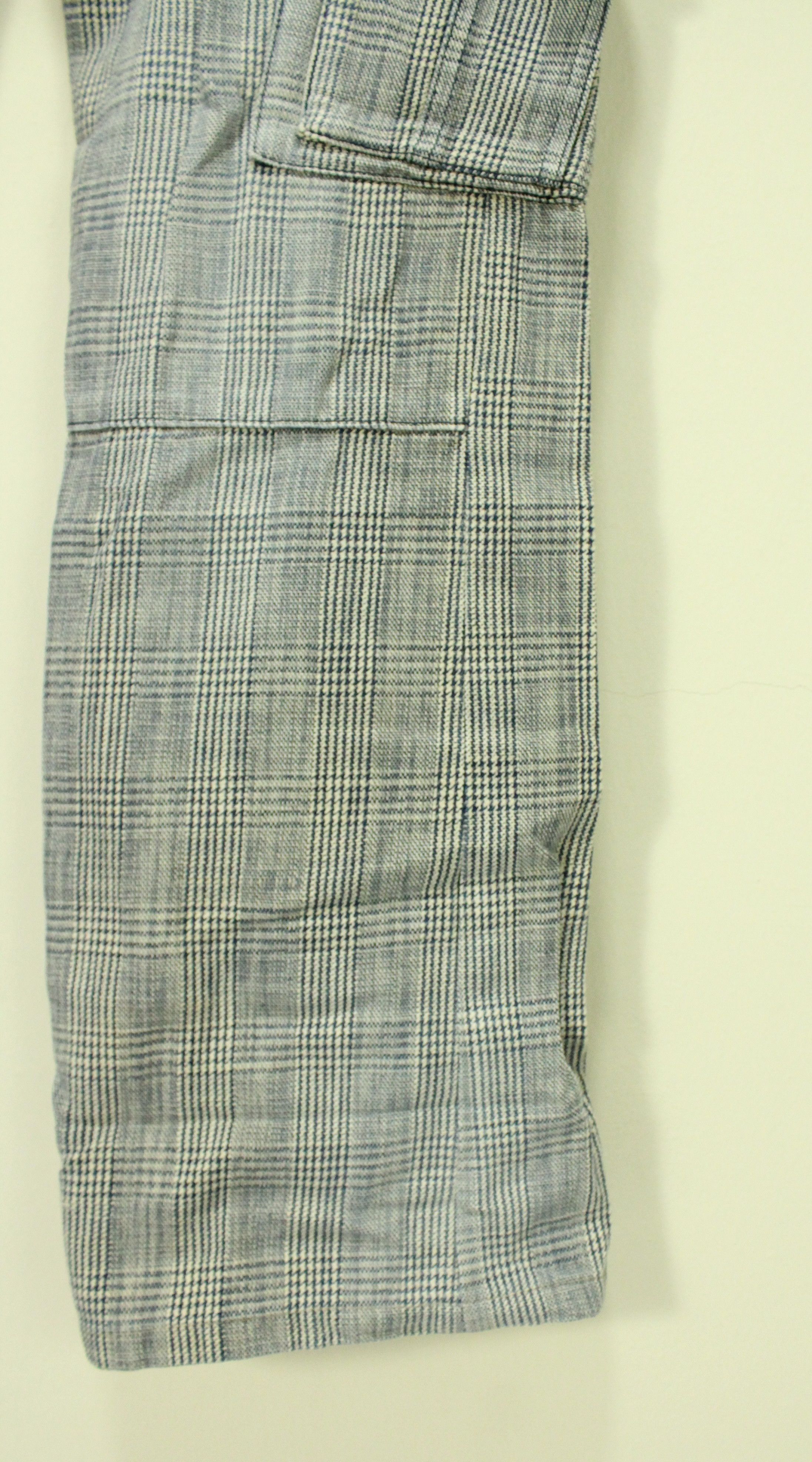 semanticdesign SEMANTIC DESIGN Pants Tactical Cargos Plaid Woven Rare Size US 31 - 8 Thumbnail