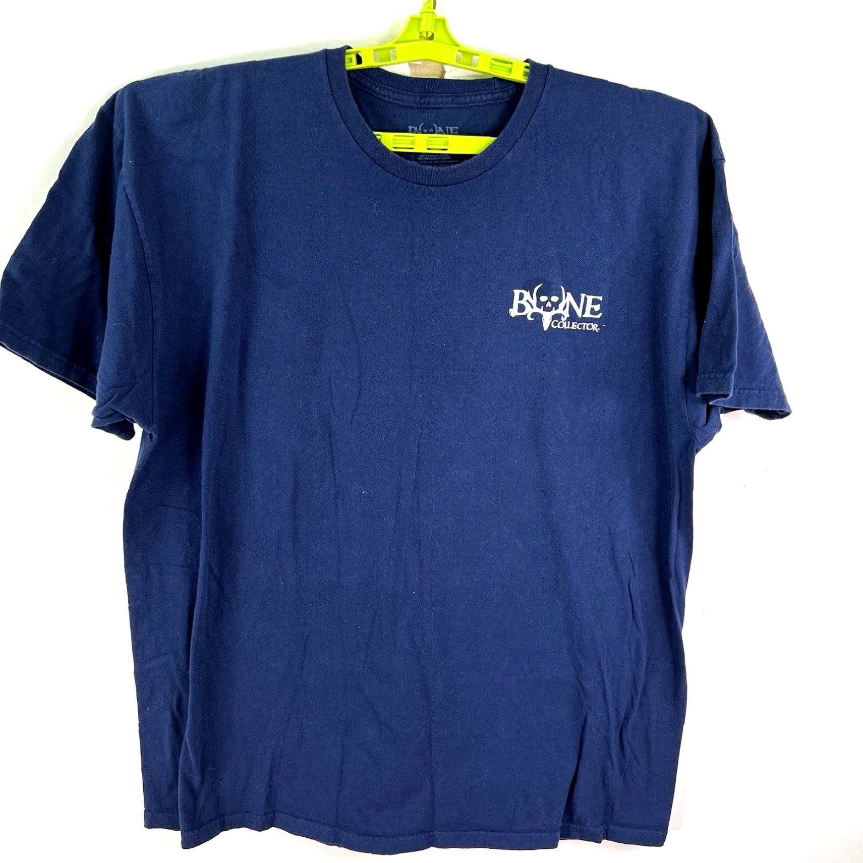 Vintage Bone Collector T-Shirt Shirt Men 2XL Blue Graphic Fishing 2008s Fall Spring Summer Skull Logo Vintage? No Size US XXL / EU 58 / 5 - 2 Thumbnail