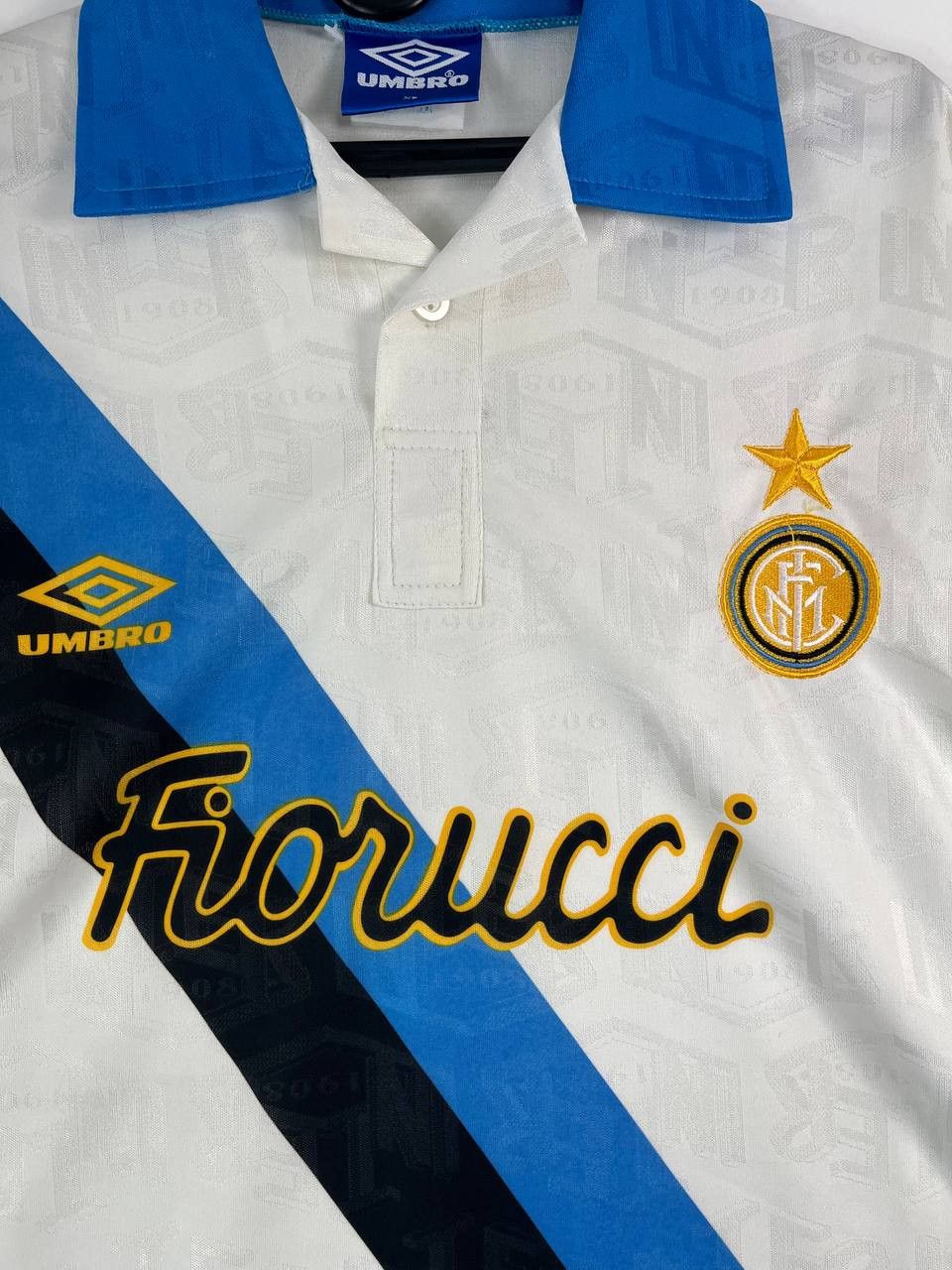 Umbro Umbro Inter Milan 1993-94 Away Football Shirt Soccer Size XL Size US XL / EU 56 / 4 - 2 Thumbnail