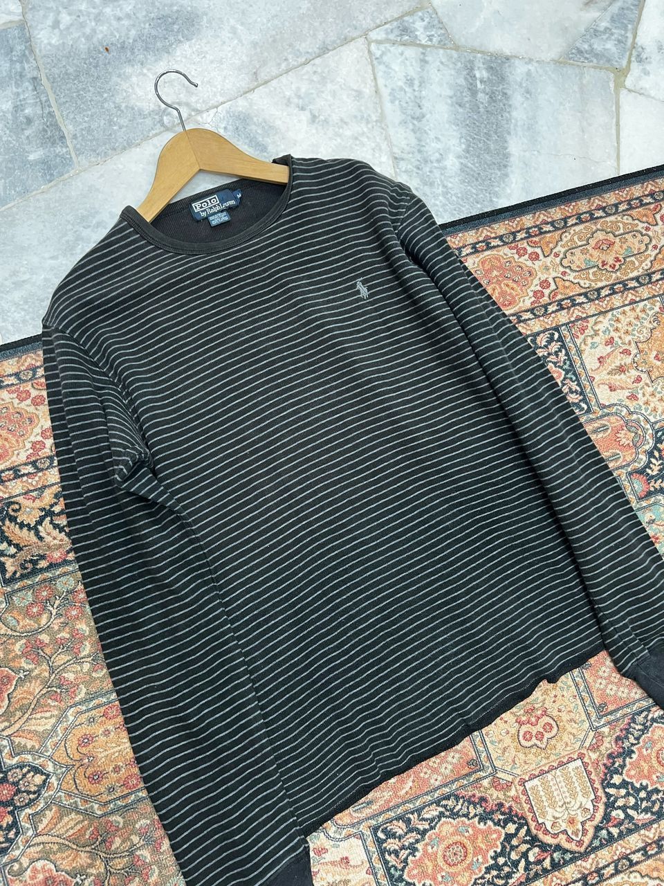 Polo Ralph Lauren Vintage 90’s Polo Ralph Lauren Long Sleeve Shirt Size US M / EU 48-50 / 2 - 2 Thumbnail
