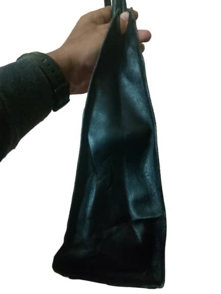 Jean Paul Gaultier 🔥VINTAGE GENUINE LEATHER TOTE BAG JEAN PAUL GAULTIER MAP Size ONE SIZE - 5 Thumbnail