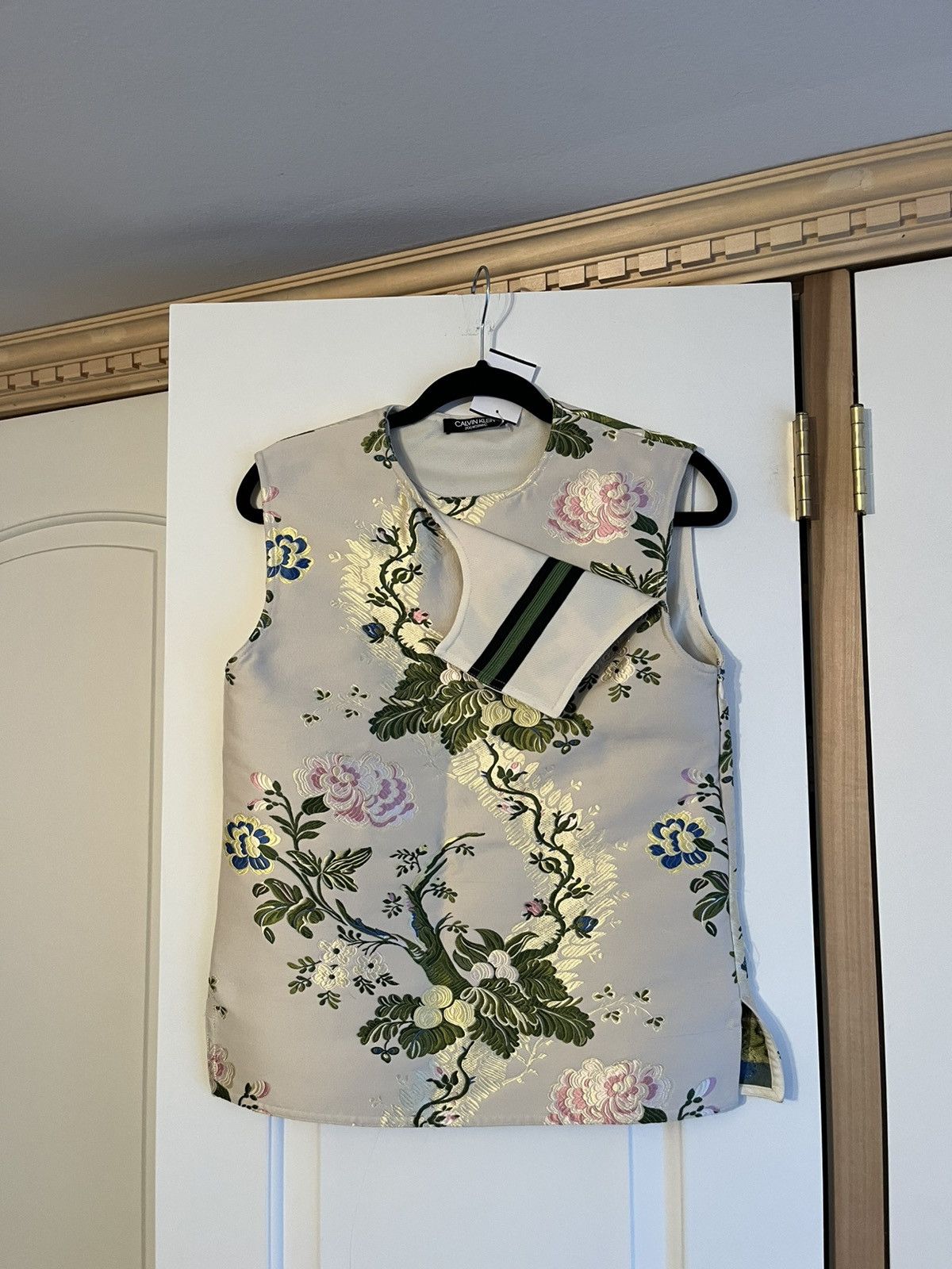 Calvin Klein 205W39NYC SS17 Floral Embroidered Top RAF Simon