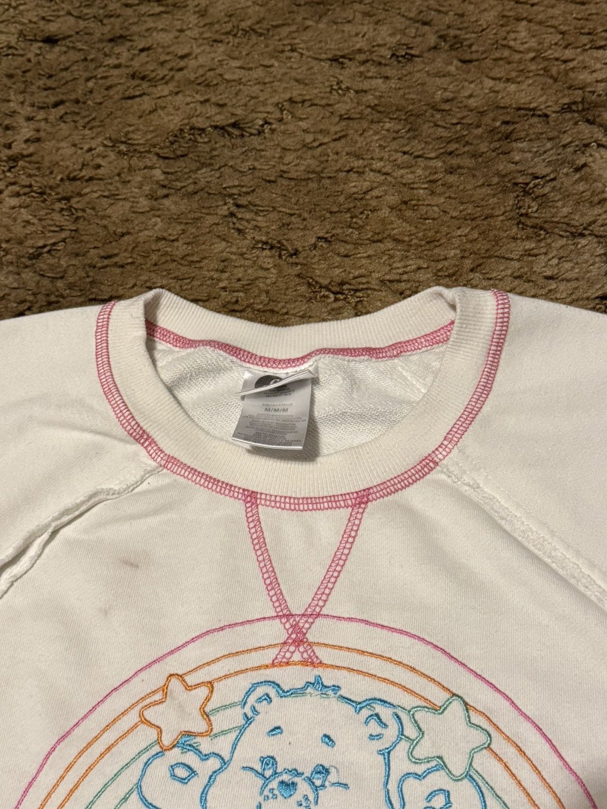 Vintage Vintage Y2K Care Bears Crewneck Sweatshirt White Medium Size US M / EU 48-50 / 2 - 5 Thumbnail