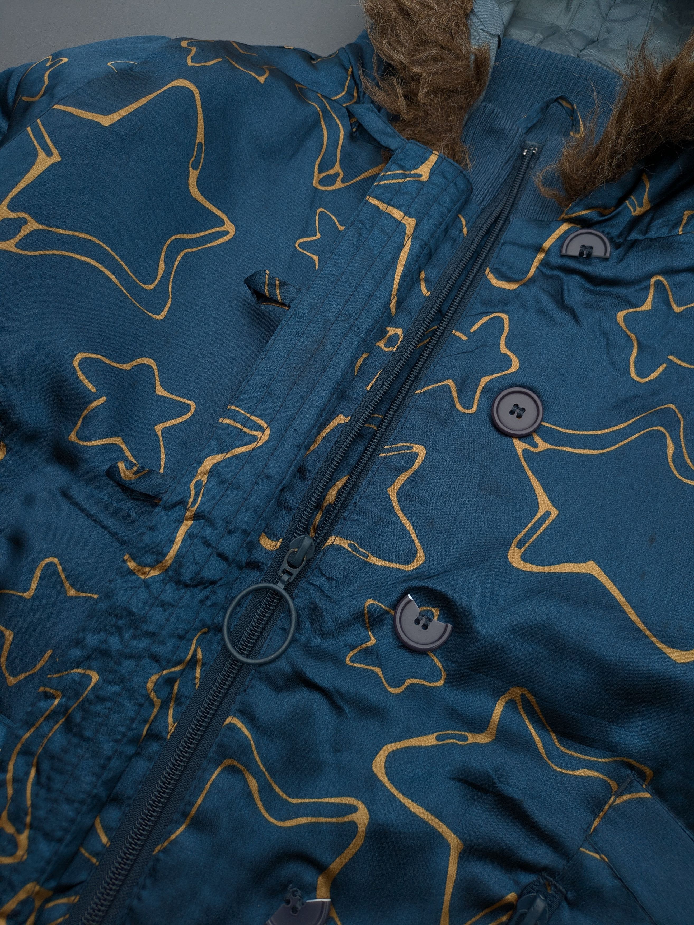 Stussy vintage stussy aop stars jacket Size US M / EU 48-50 / 2 - 6 Thumbnail