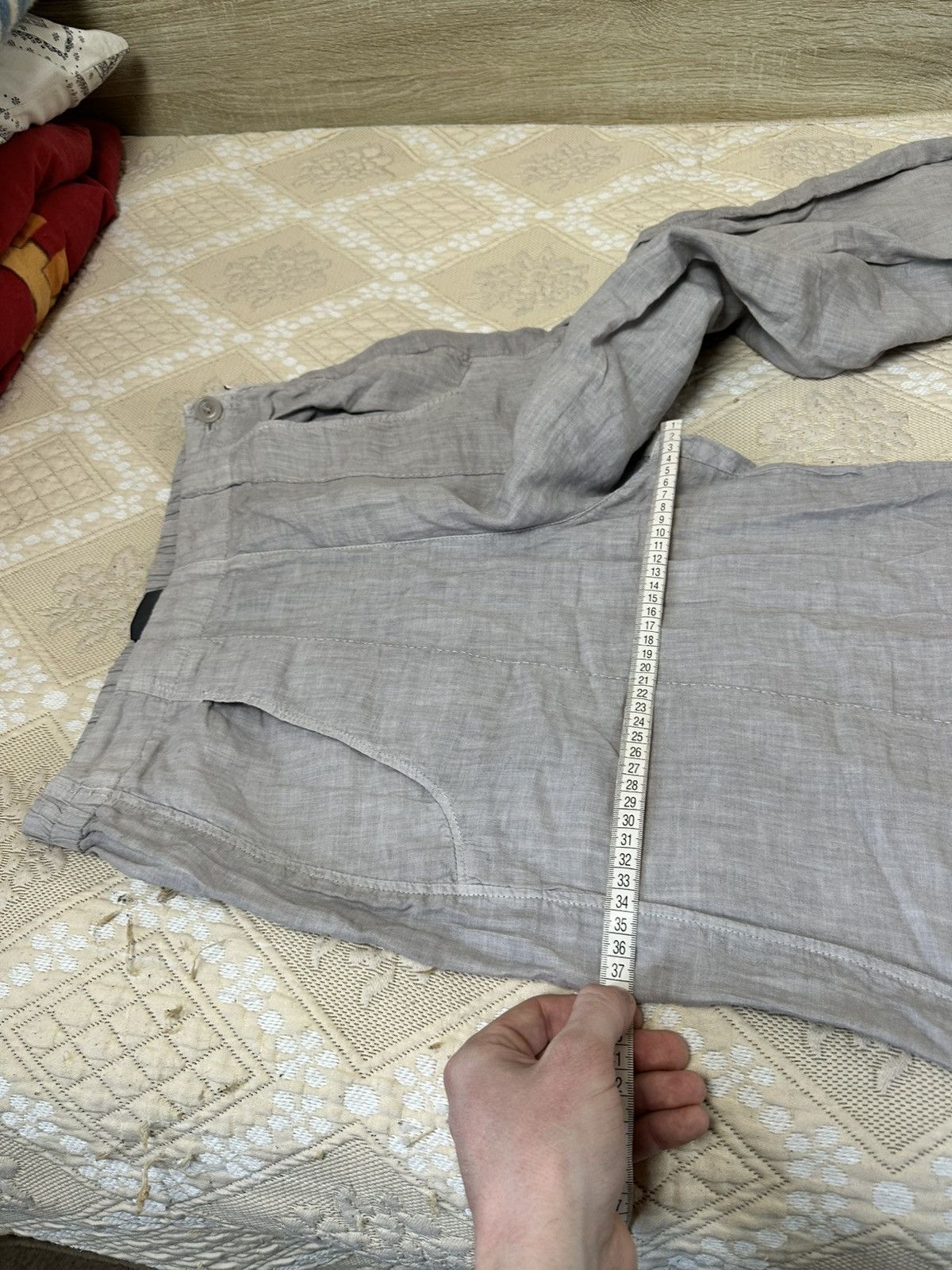 OSKA 🔥 OSKA Vintage Wide Oversize Linen Pants Trousers Y2K Size 27" / US 4 / IT 40 - 8 Thumbnail