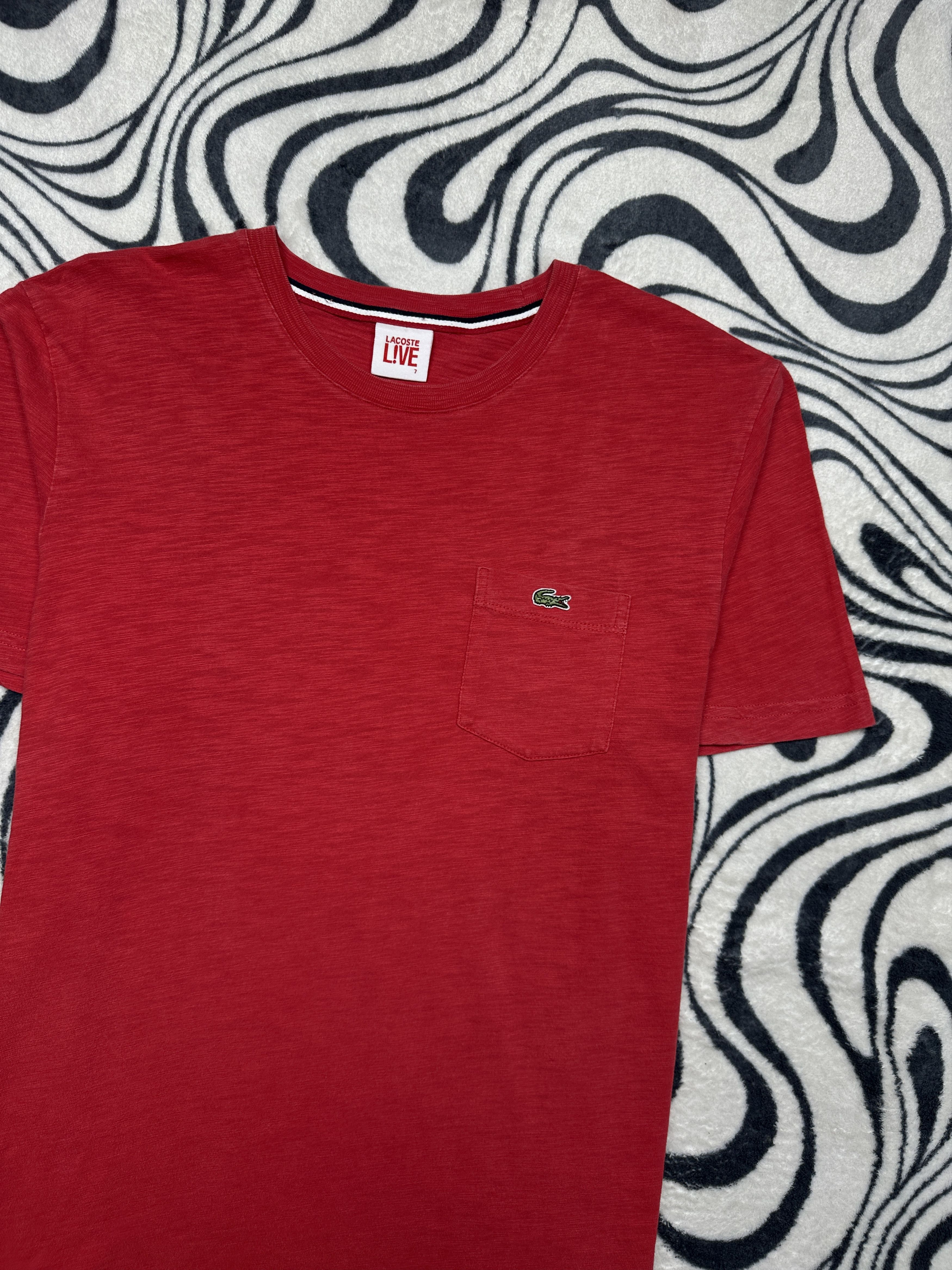 Lacoste Lacoste LIVE Vintage Mens T-Shirt Tee Size US XL / EU 56 / 4 - 2 Thumbnail