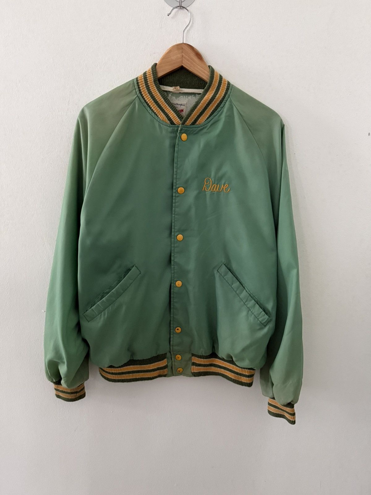 Vintage Vintage 70's BUTWIN CHAMPION STADIUM SATIN JACKET Size US L / EU 52-54 / 3 - 3 Thumbnail