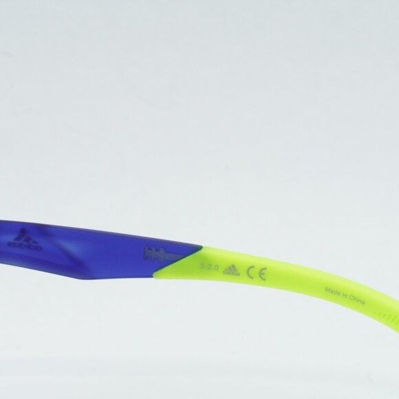 Adidas Adidas SP0015 91X Sunglasses Matte Blue Shield Frame, Blue Size ONE SIZE - 5 Thumbnail