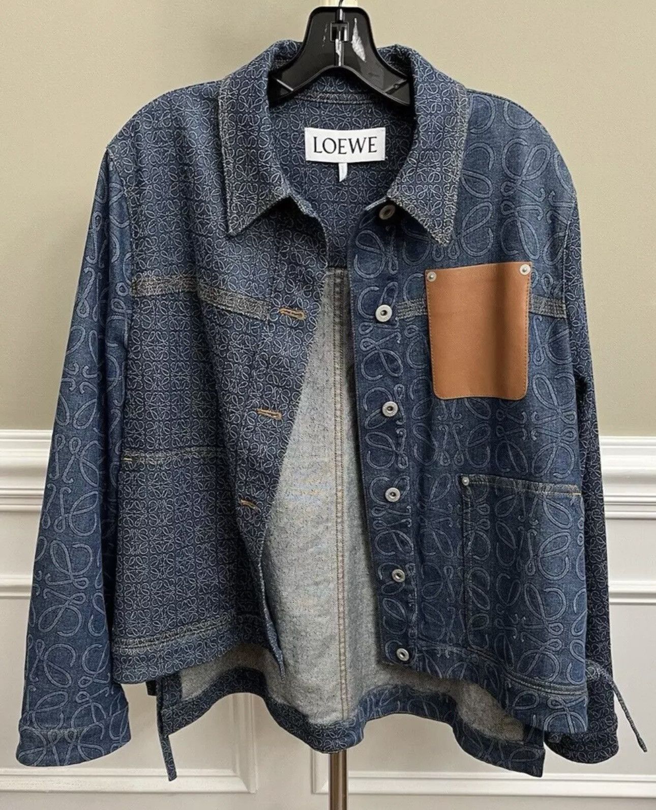 Loewe Loewe anagram denim jacket size 36 Size US S / EU 44-46 / 1 - 1 Thumbnail