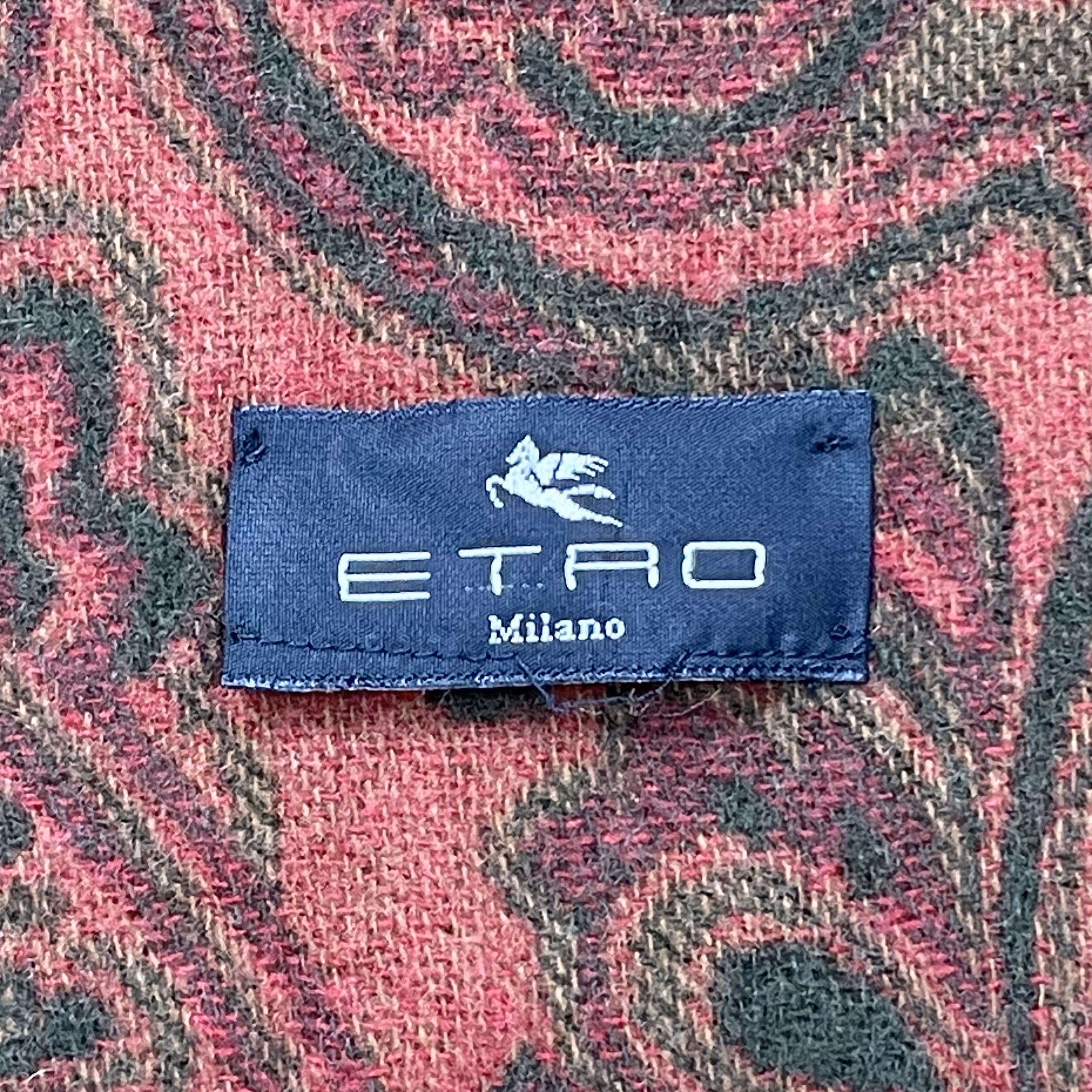Etro × Vintage Etro Scarf / Muffler - 6206 Size ONE SIZE - 7 Thumbnail