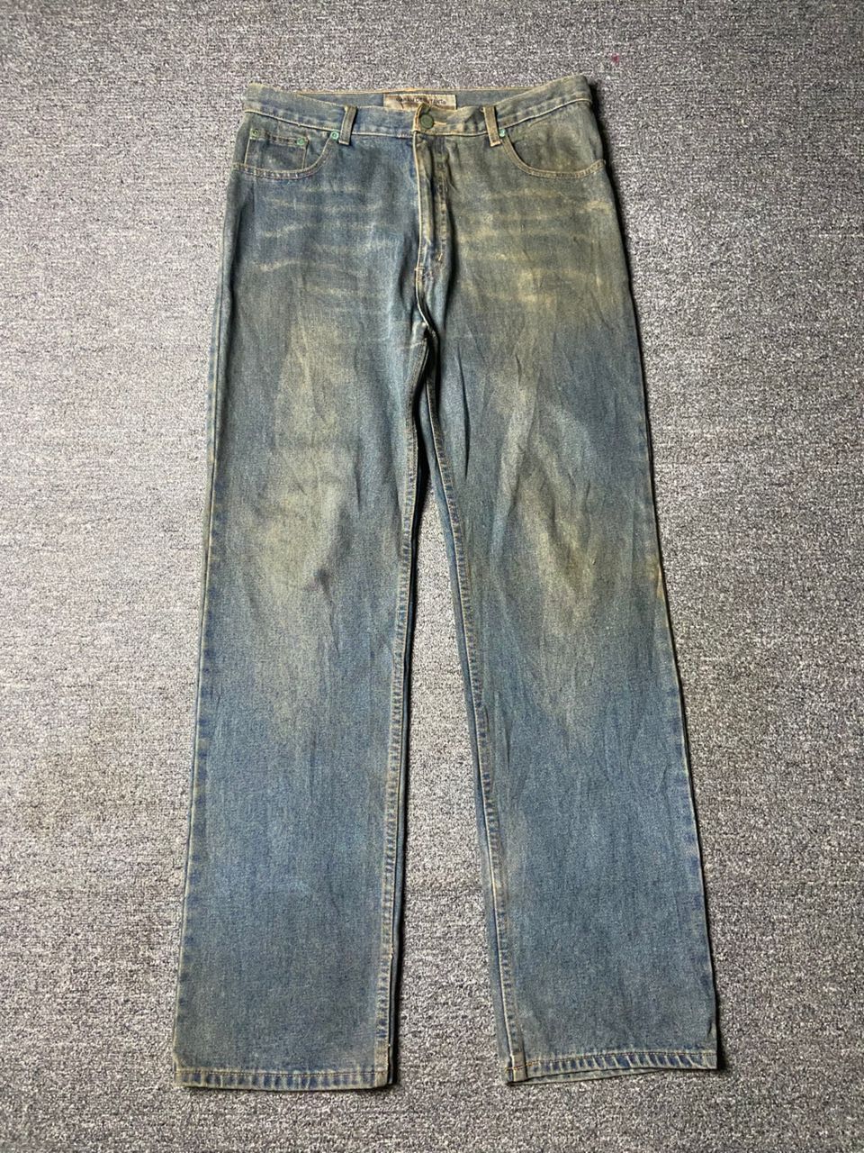 Japanese Brand Vintage GARAM DEBUTANT Straight Cut Jeans (139) Size US 34 / EU 50 - 1 Thumbnail