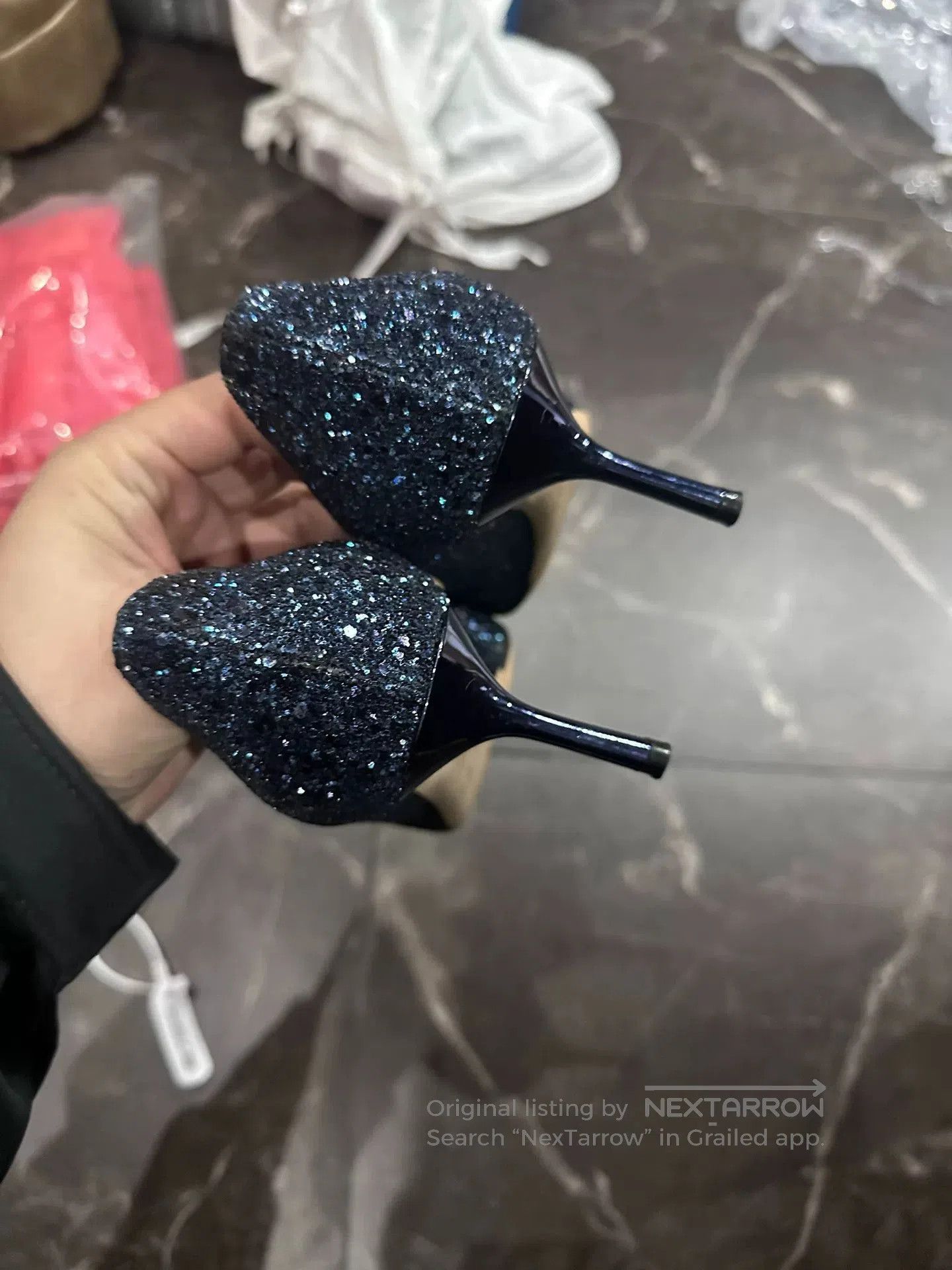 Jimmy Choo Jimmy Choo 39 Peacock Gradient Mid. Size US 8 / IT 38 - 5 Thumbnail