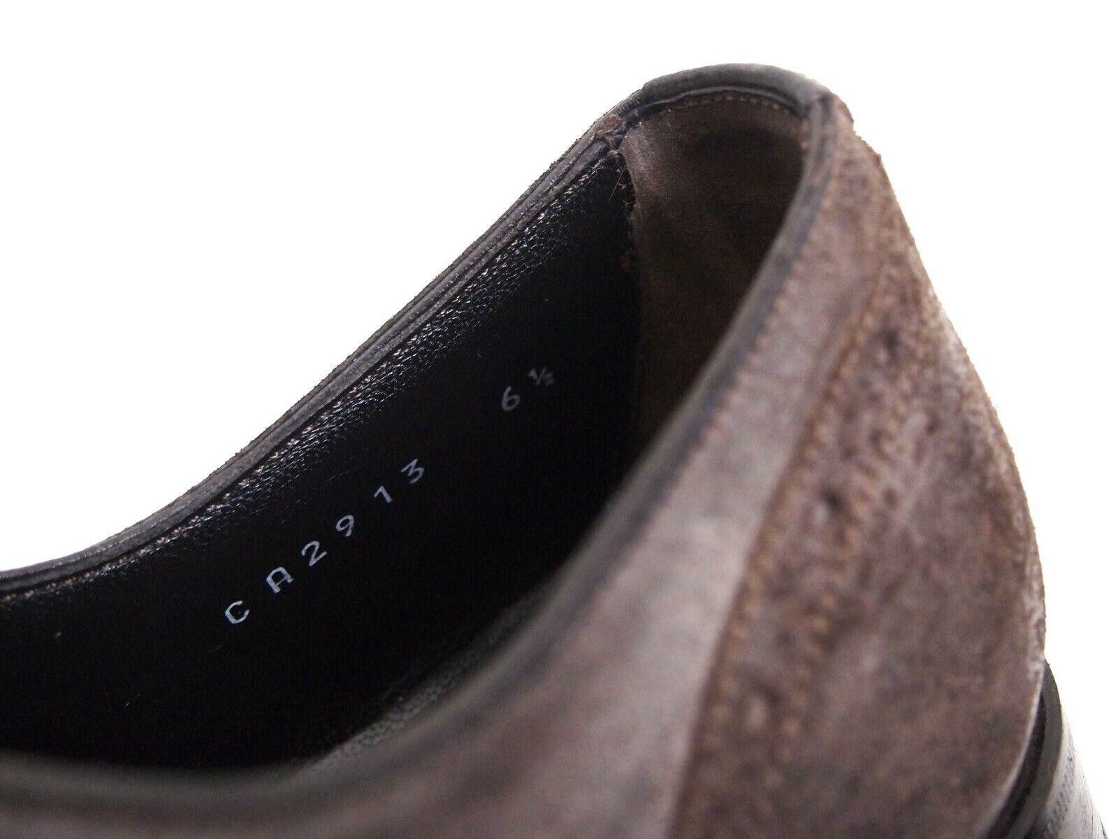 Dolce & Gabbana Dolce & Gabbana Brogues Brown Antiqued Suede EU 40.5 US 7.5 Size US 7 / EU 40 - 6 Thumbnail