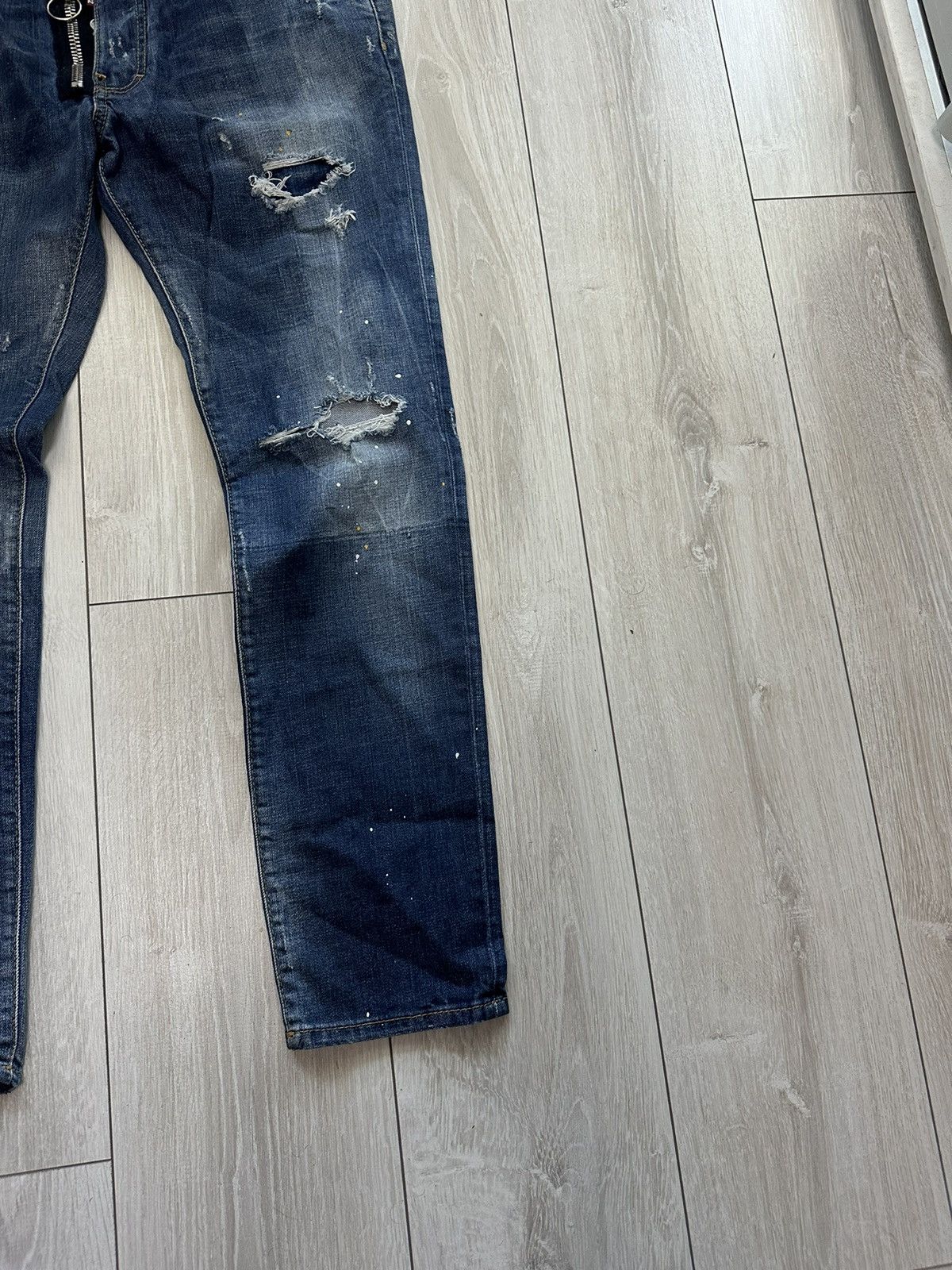Dsquared2 Dsquared2 Skater Distressed Denim Jeans Pants (A034) Size US 34 / EU 50 - 5 Thumbnail