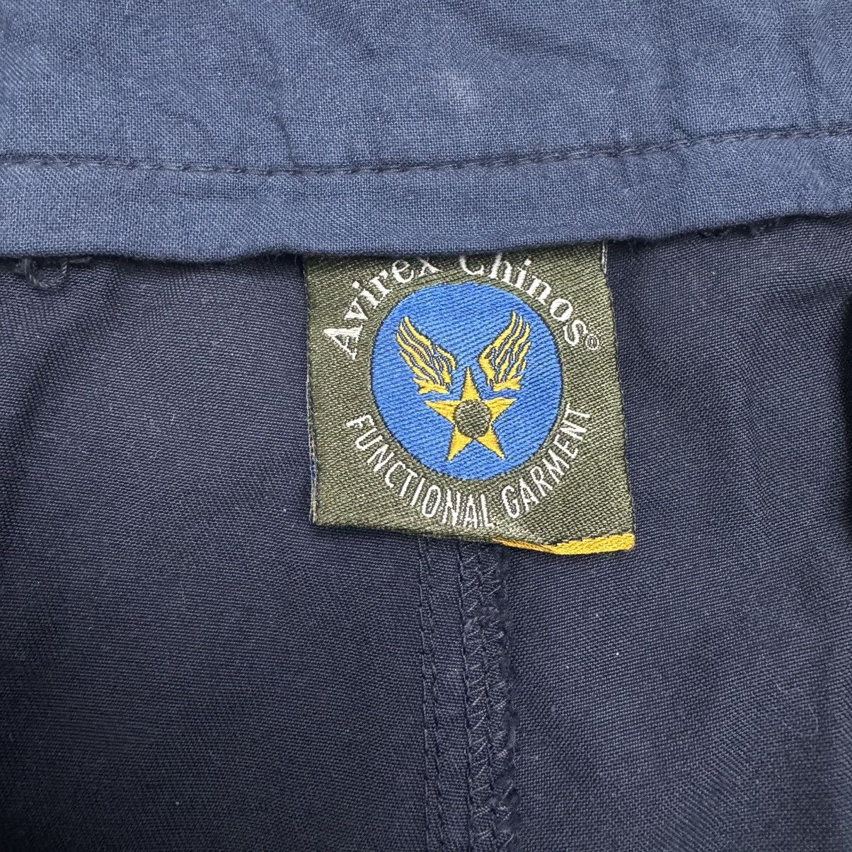 Avirex Vintage Y2K Avirex Essential Navy 100% Cotton Chino Pants Size US 34 / EU 50 - 12 Thumbnail