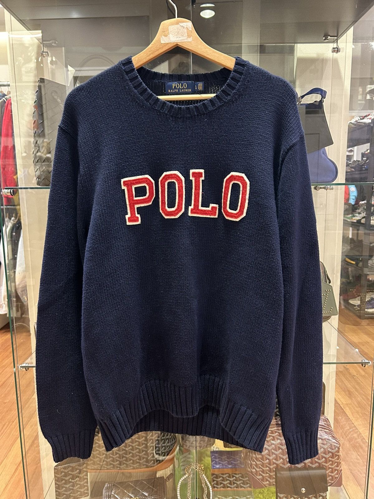 Polo Ralph Lauren Polo Ralph Lauren POLO Knit Sweater Size US L / EU 52-54 / 3 - 1 Thumbnail