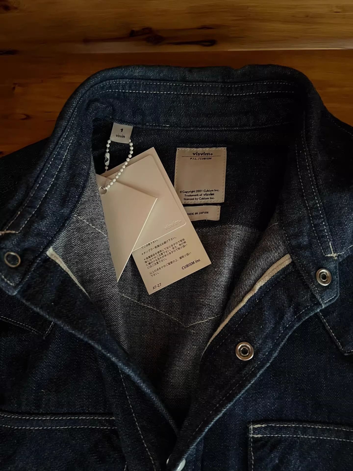 Visvim visvim 15AW Indian Drop Denim Shirt Size US S / EU 44-46 / 1 - 8 Thumbnail
