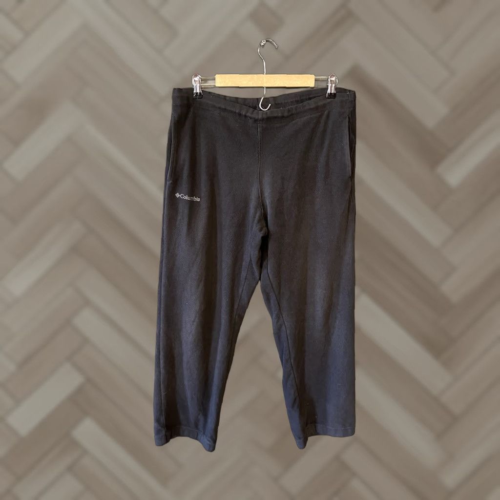 Vintage Columbia Mens Black Fleece Sweatpants Size S Regular Pants Outdoor Activewear Size US 29 - 1 Thumbnail