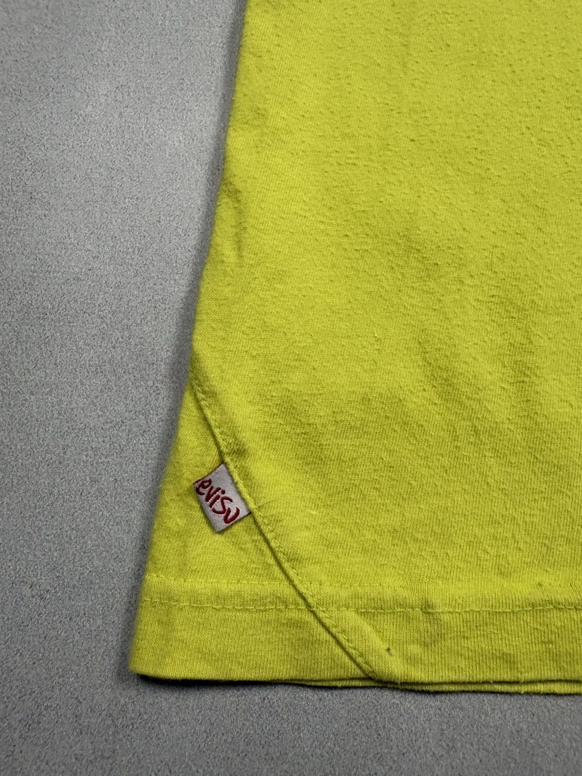 Evisu Evisu Neon Green Big Logo T-Shirt M L Streetwear Tee Korea Size US M / EU 48-50 / 2 - 5 Thumbnail