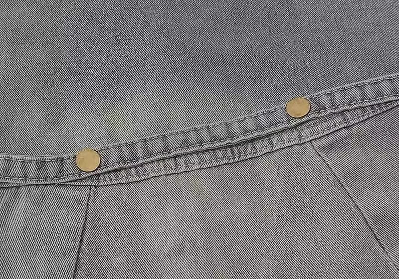 Designer × Vintage Streetwear Design Washed Dirty Denim Jacket Coat y2k Size US L / EU 52-54 / 3 - 5 Thumbnail