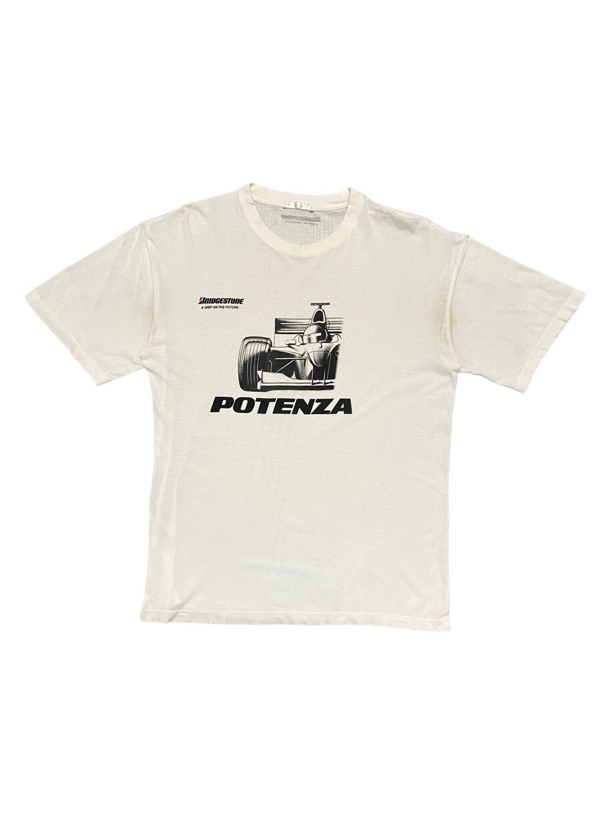 Vintage Vintage Japan Formula One Potenza Bridgestone Size US M / EU 48-50 / 2 - 1 Thumbnail